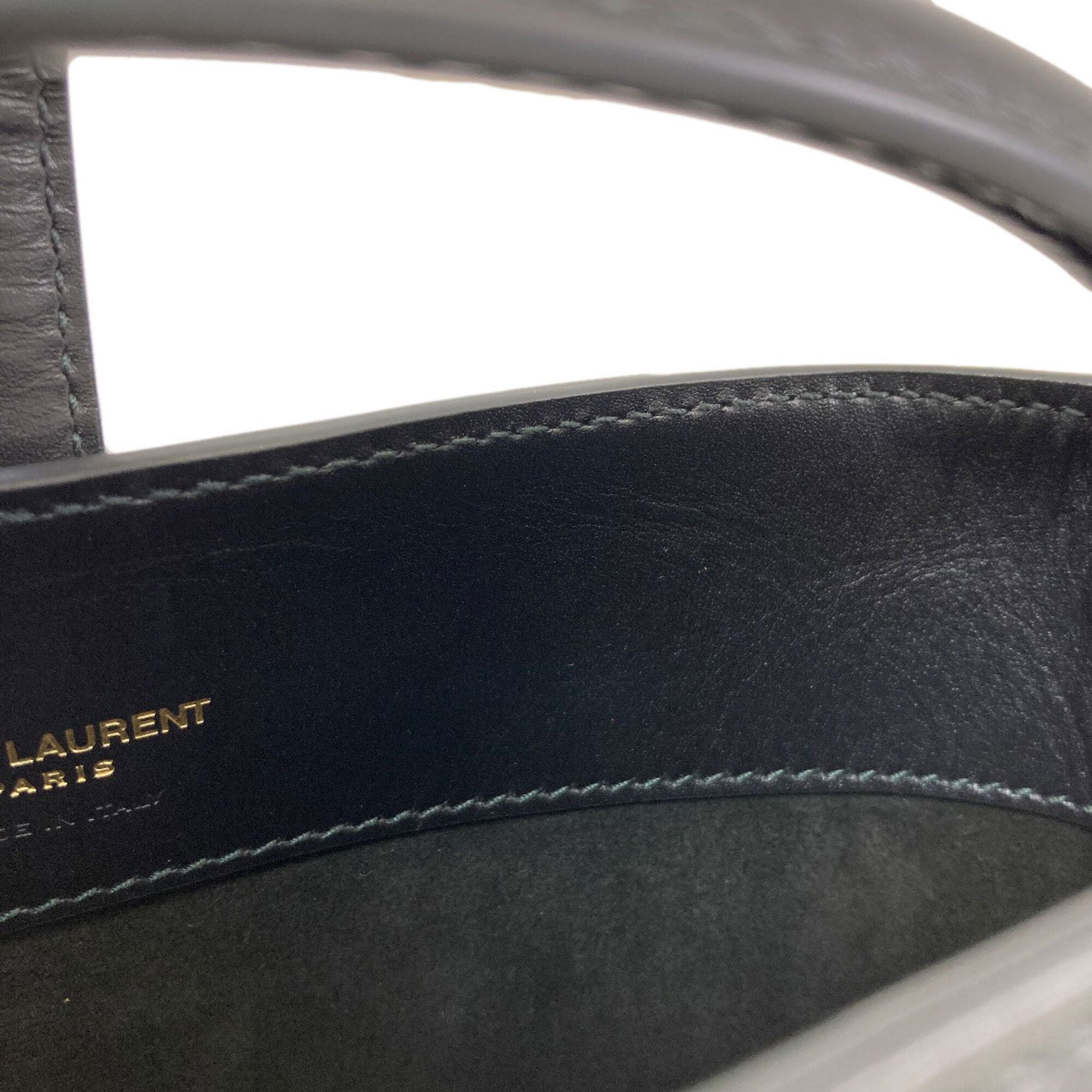 Leather Handbag (Pre-Owned) - Saint Laurent - Modalova