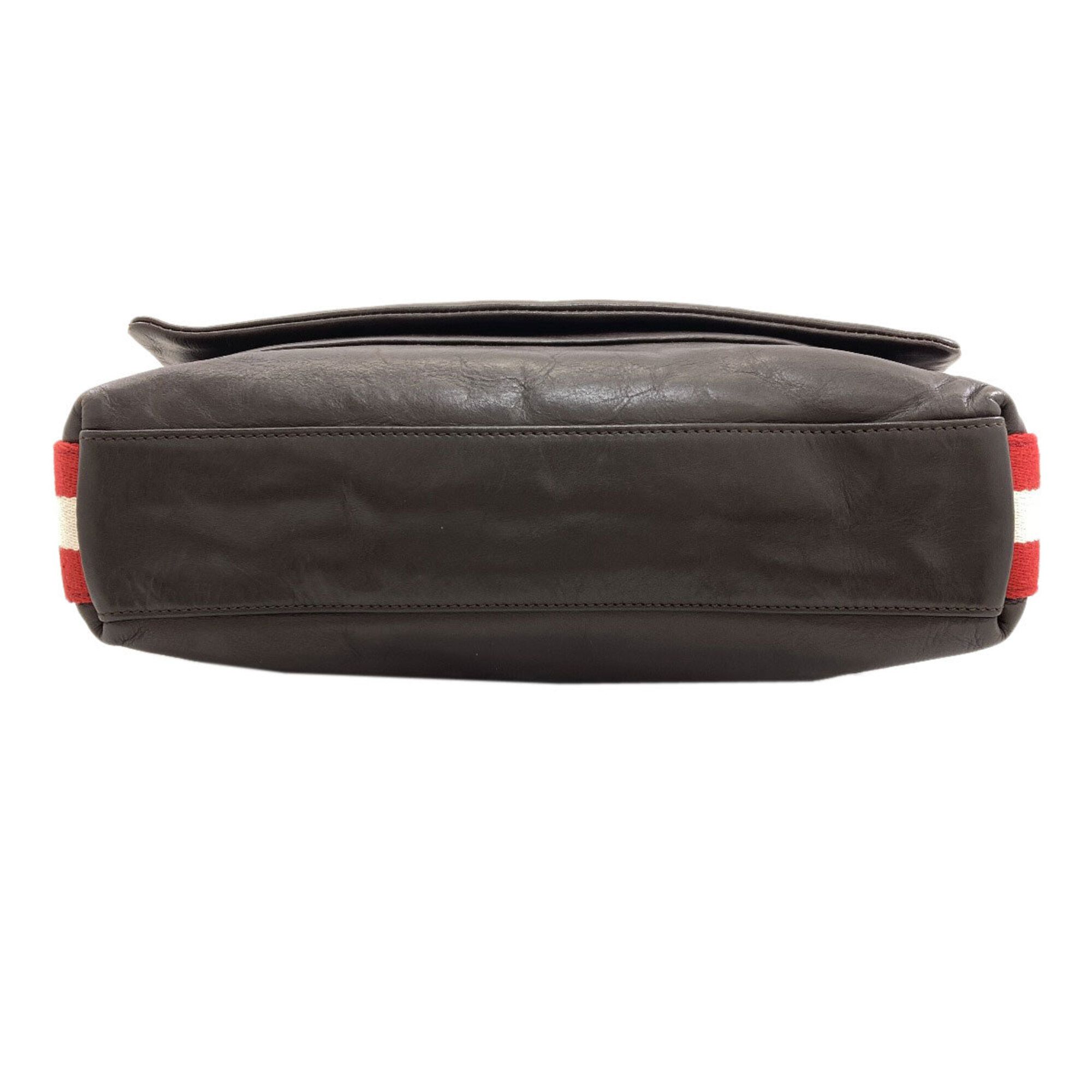Leather Shoulder Bag (Pre-Owned) - Bally - Modalova