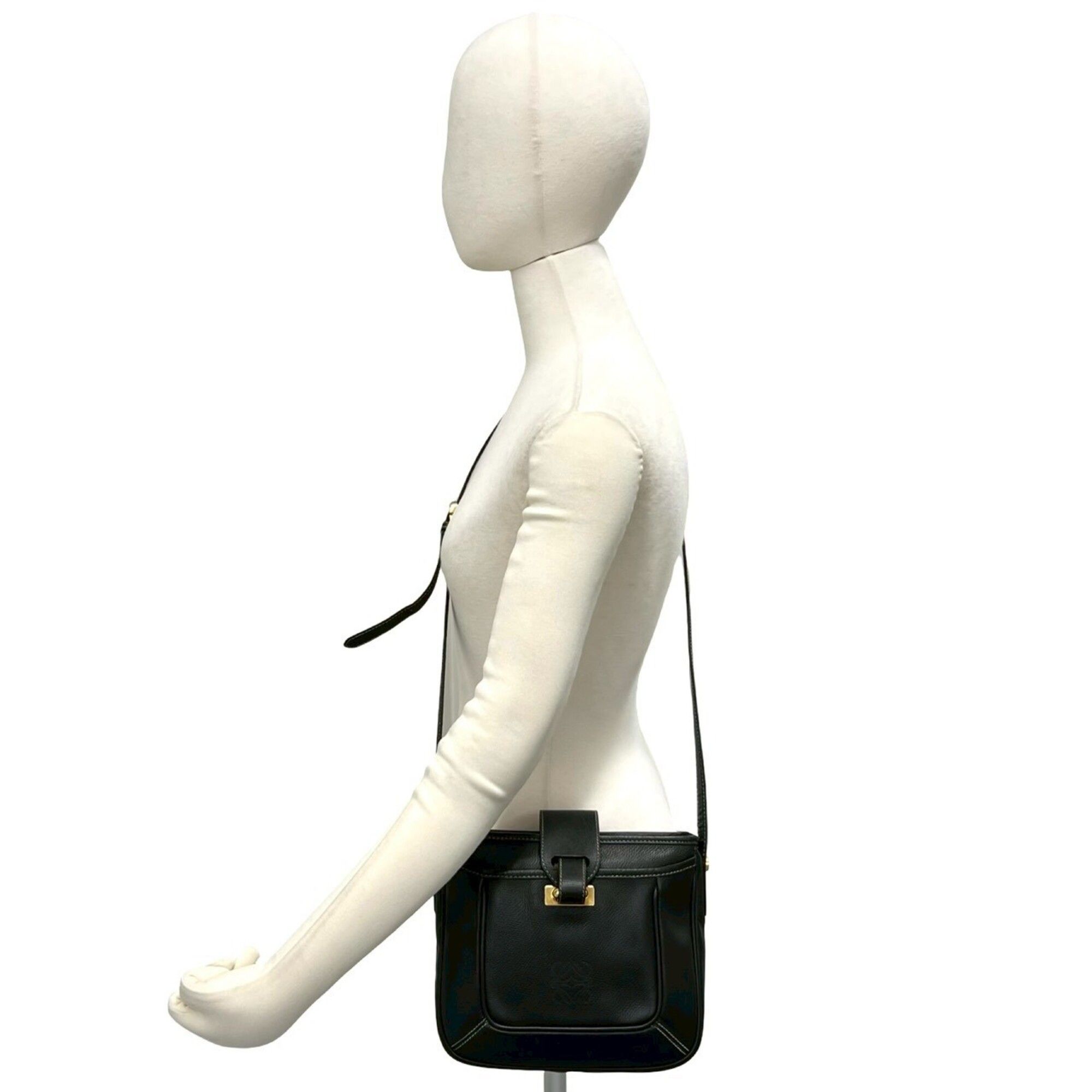 Leather Pochette Shoulder Bag (Pre-Owned) - Loewe - Modalova