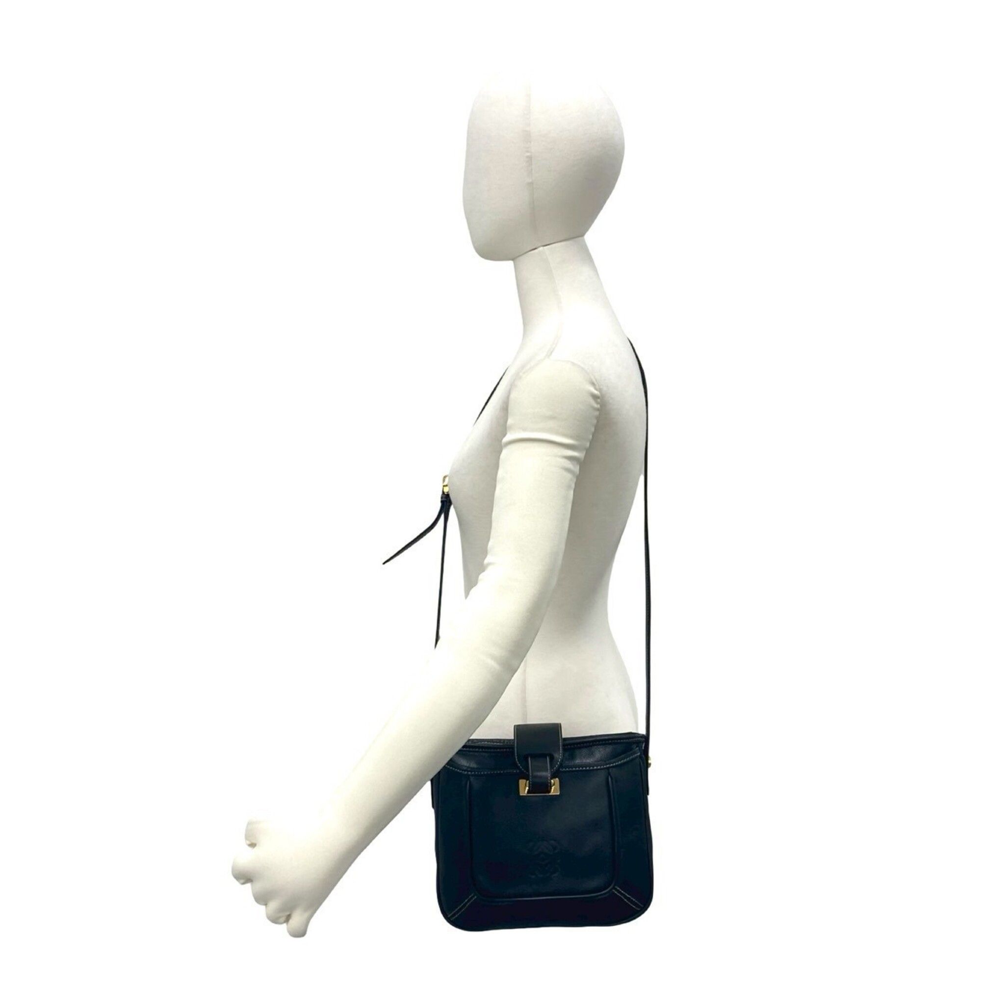 Leather Pochette Shoulder Bag (Pre-Owned) - Loewe - Modalova