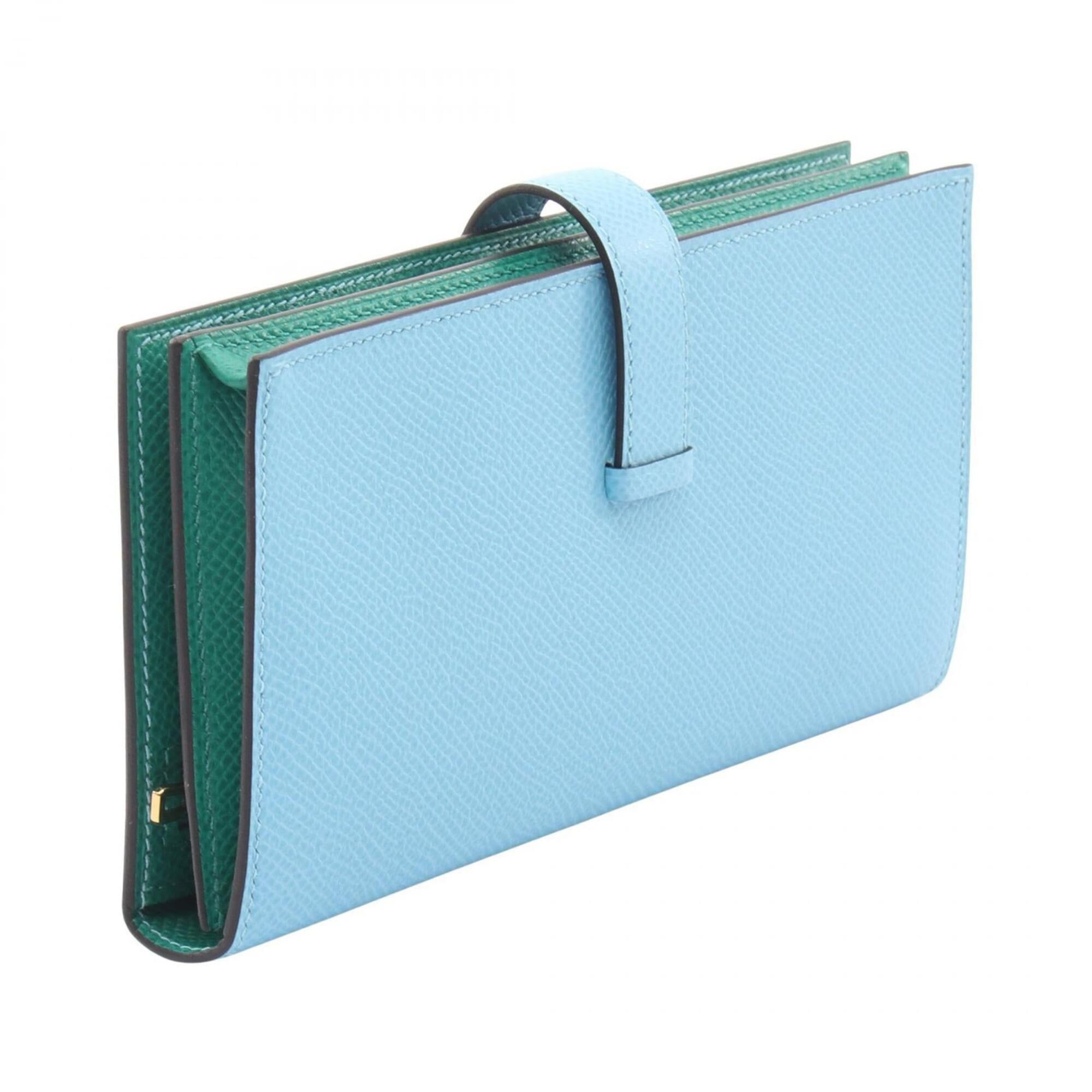 Epsom Leather Leather Long Wallet (Bi-Fold) (Pre-Owned) - Hermes - Modalova