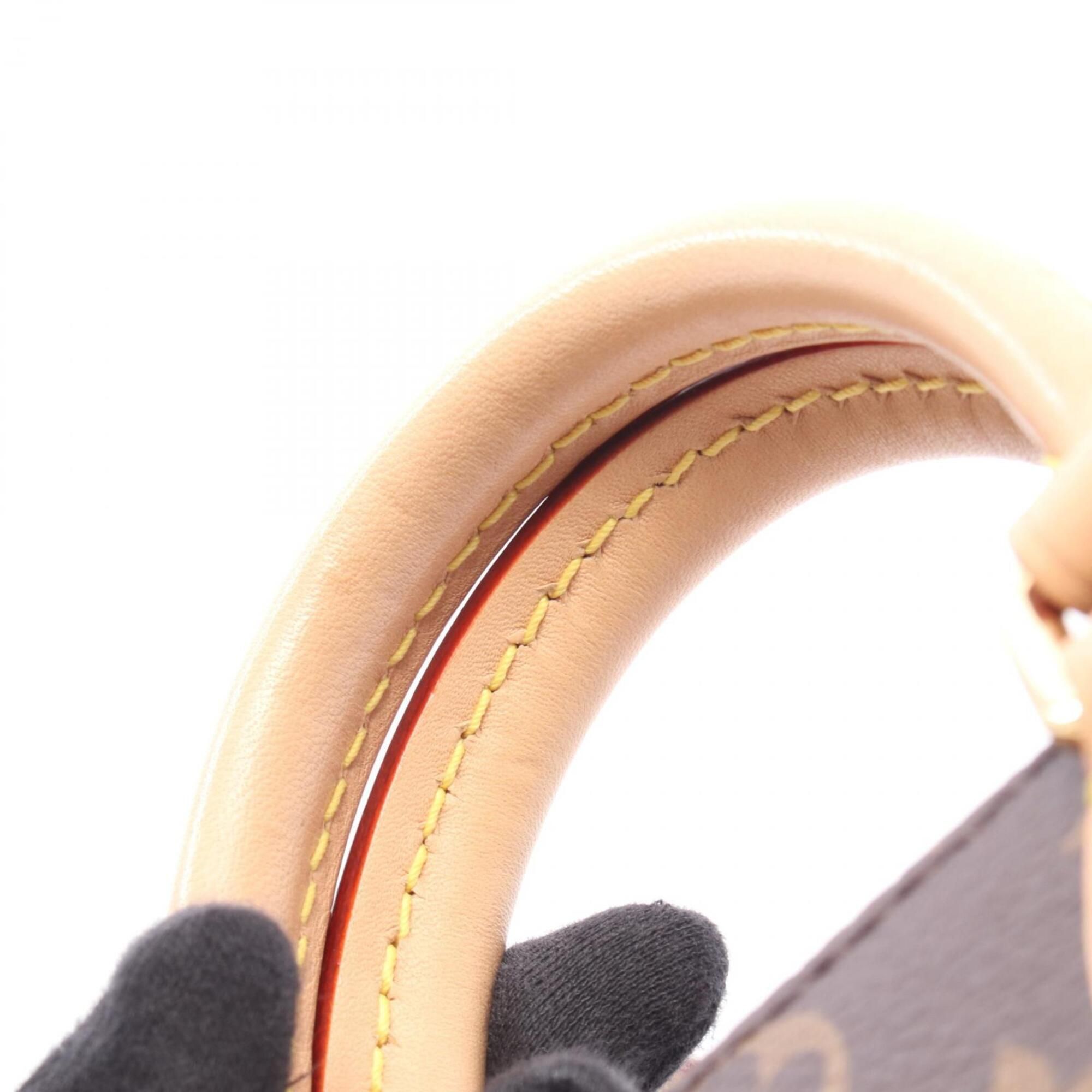 Monogram Pvc Coated Canvas Leather Handbag (Pre-Owned) - Louis Vuitton - Modalova