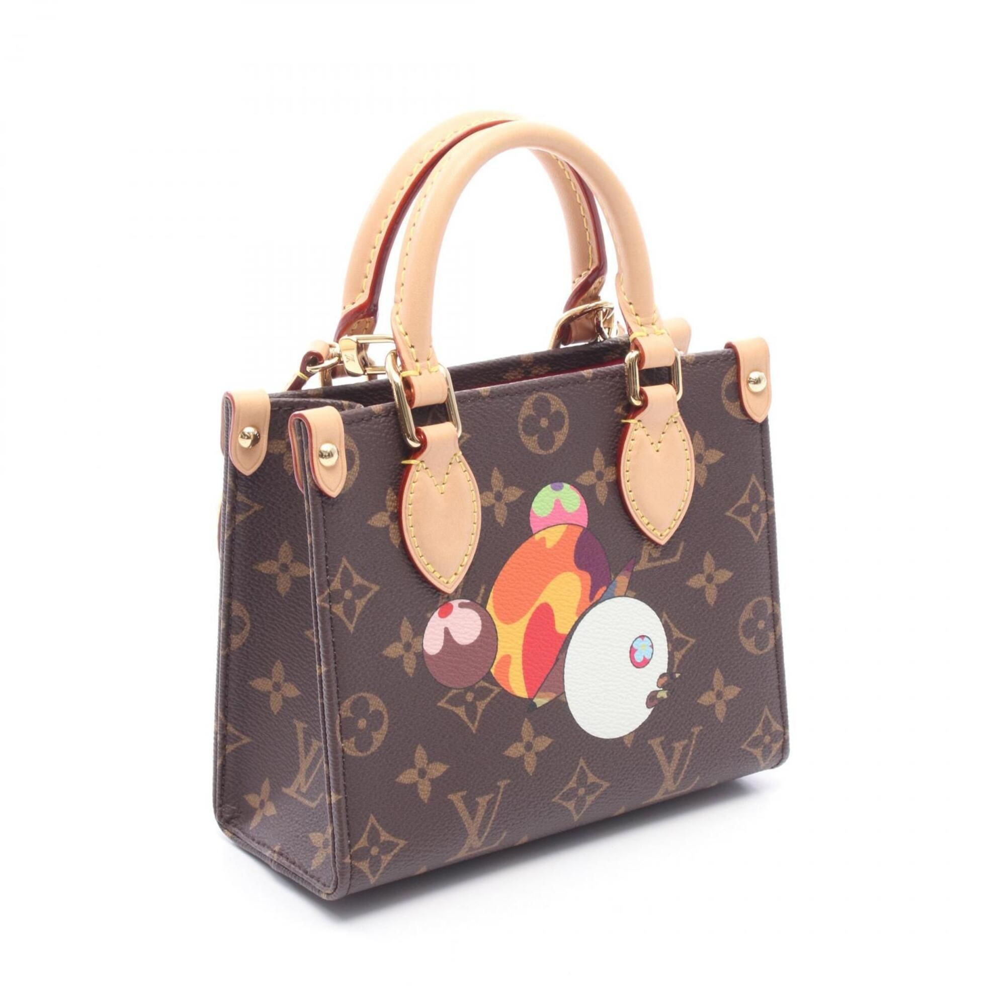 Monogram Pvc Coated Canvas Leather Handbag (Pre-Owned) - Louis Vuitton - Modalova