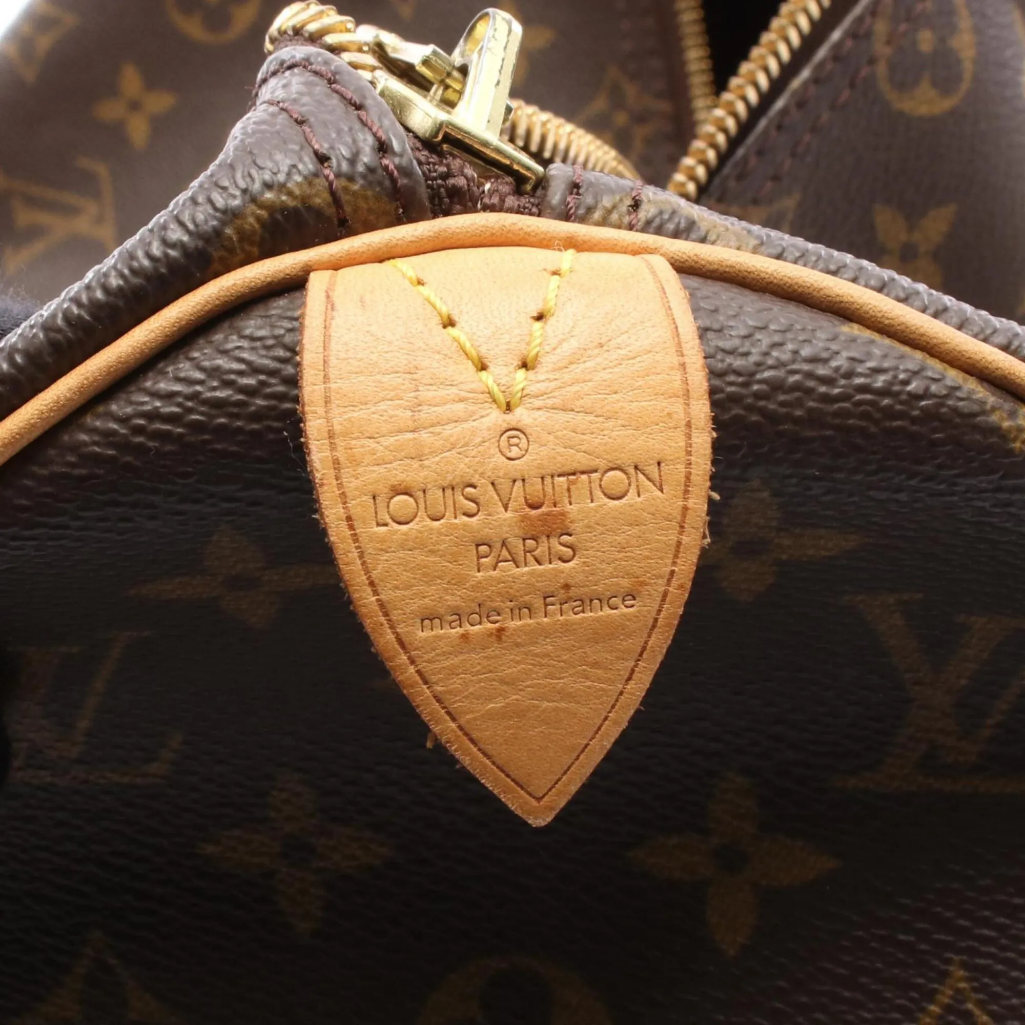 Pvc Coated Canvas Leather Boston Bag (Pre-Owned) - Louis Vuitton - Modalova