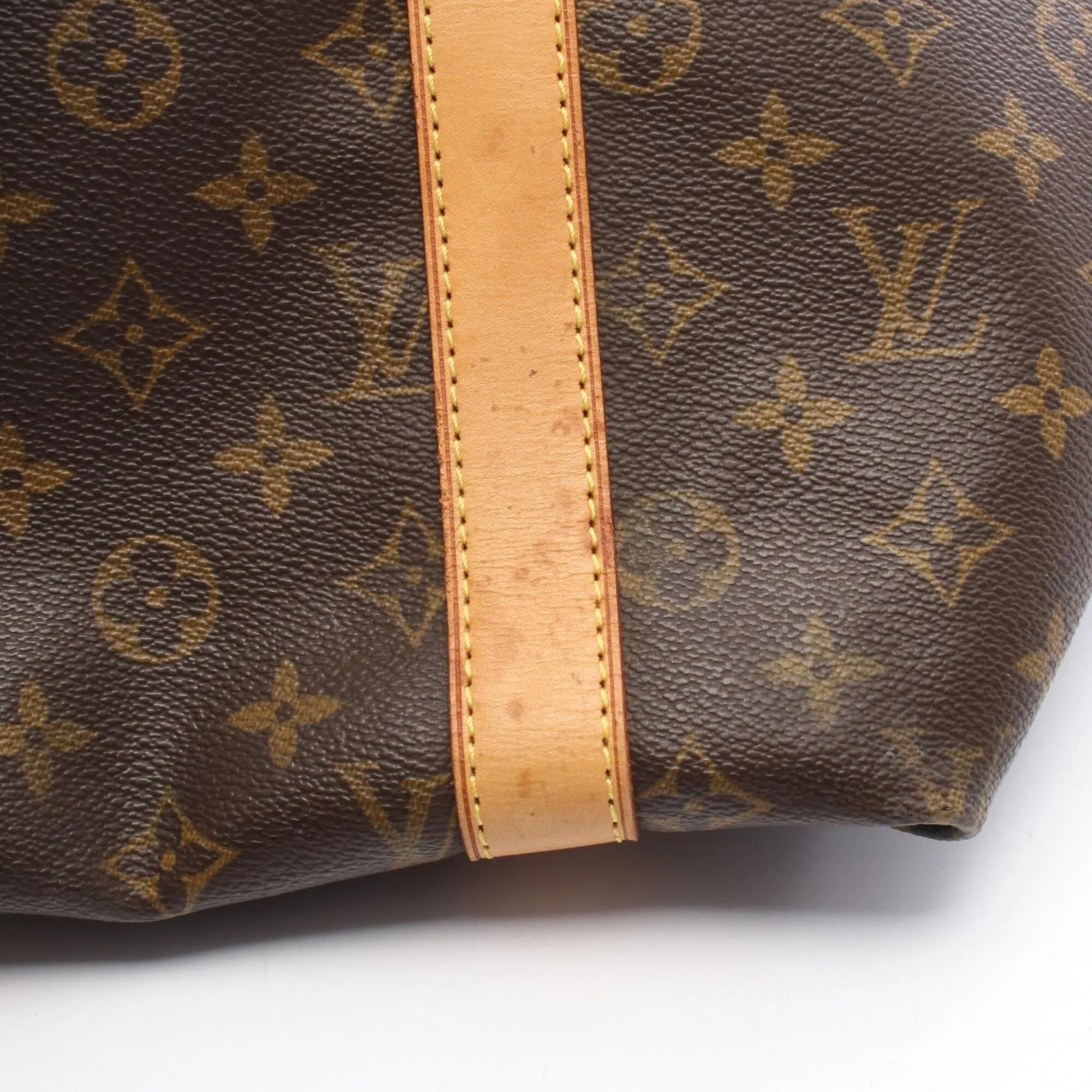 Pvc Coated Canvas Leather Boston Bag (Pre-Owned) - Louis Vuitton - Modalova