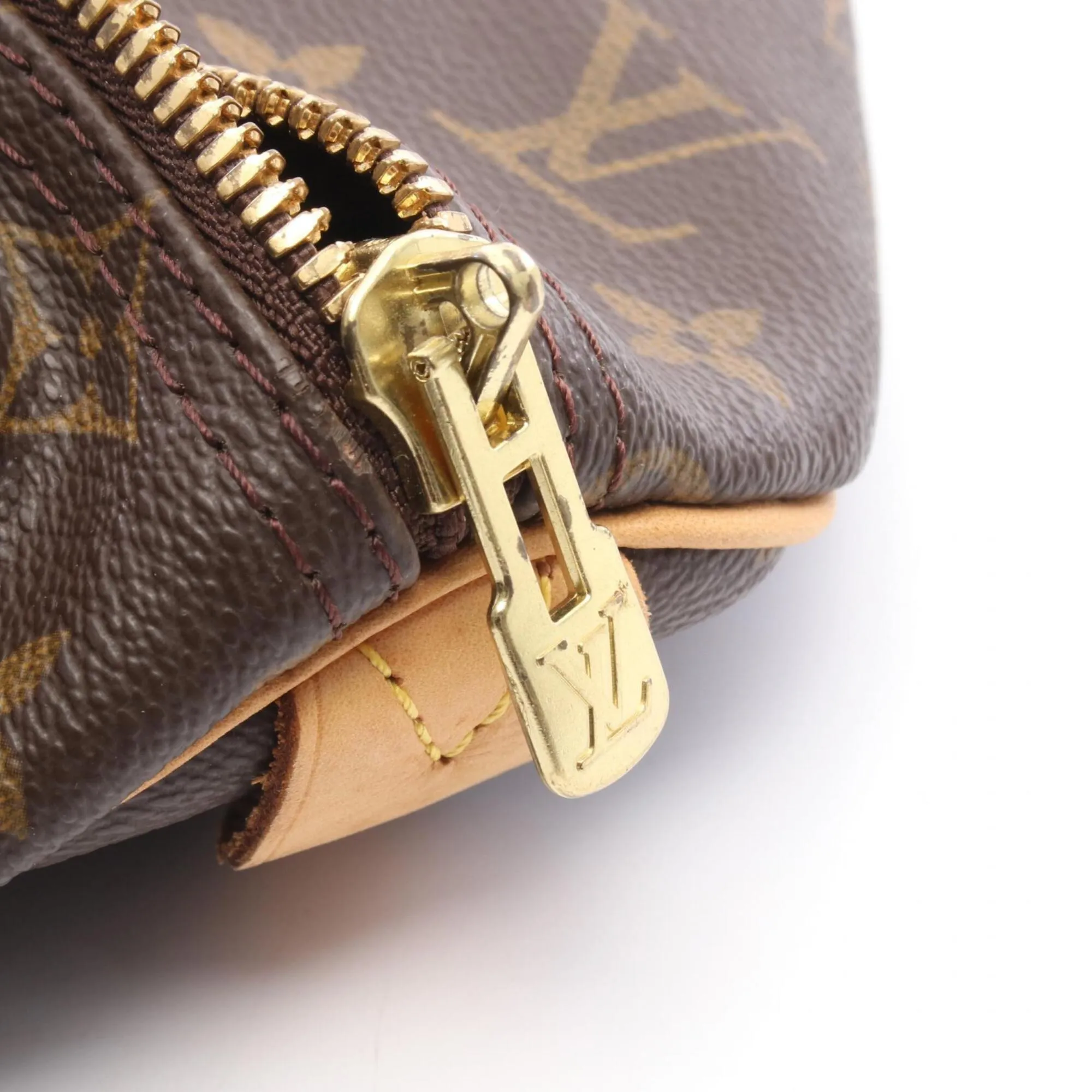 Pvc Coated Canvas Leather Boston Bag (Pre-Owned) - Louis Vuitton - Modalova