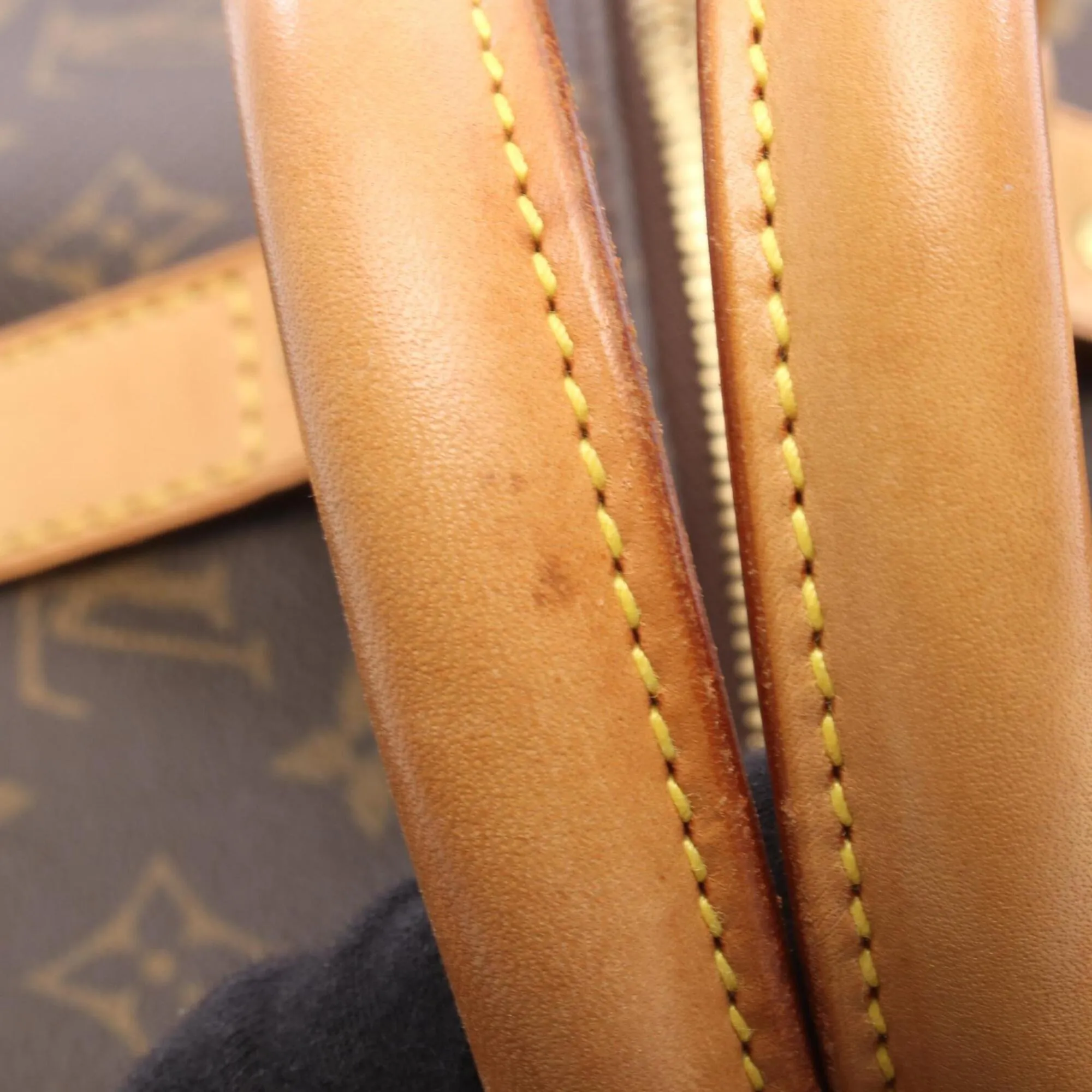 Pvc Coated Canvas Leather Boston Bag (Pre-Owned) - Louis Vuitton - Modalova