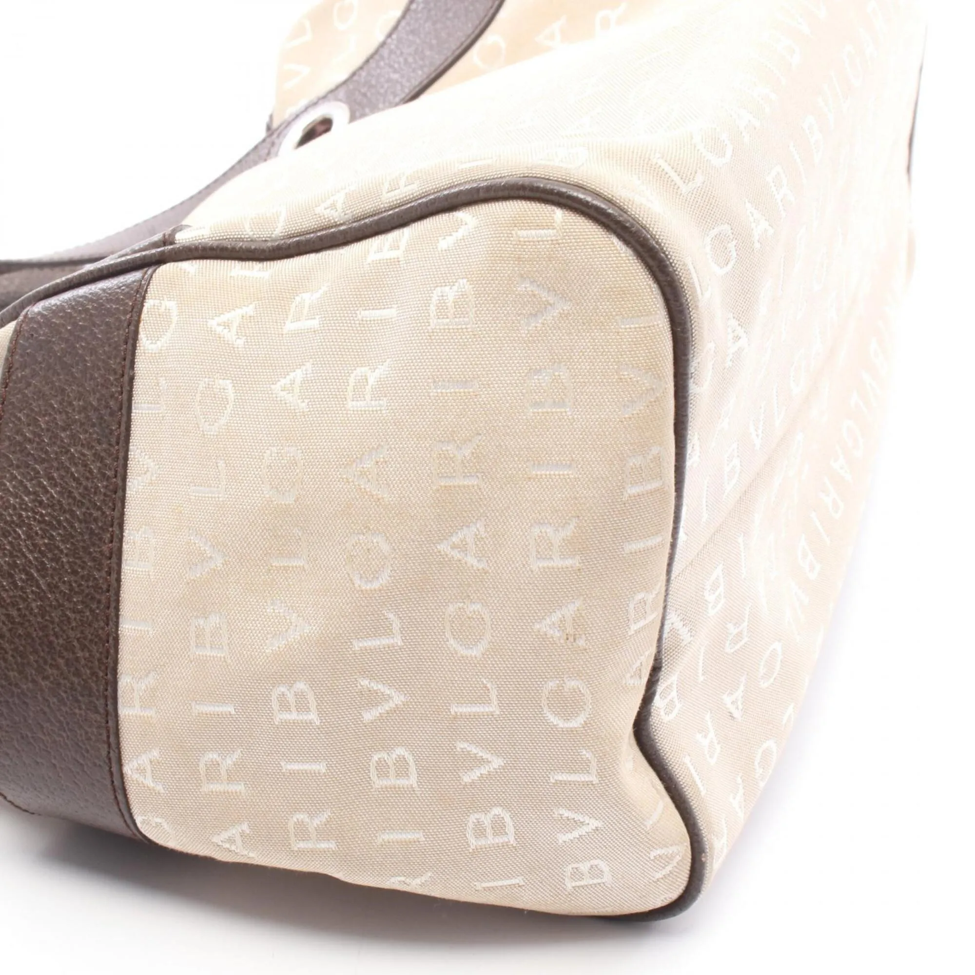 Canvas Leather Handbag (Pre-Owned) - Bvlgari - Modalova