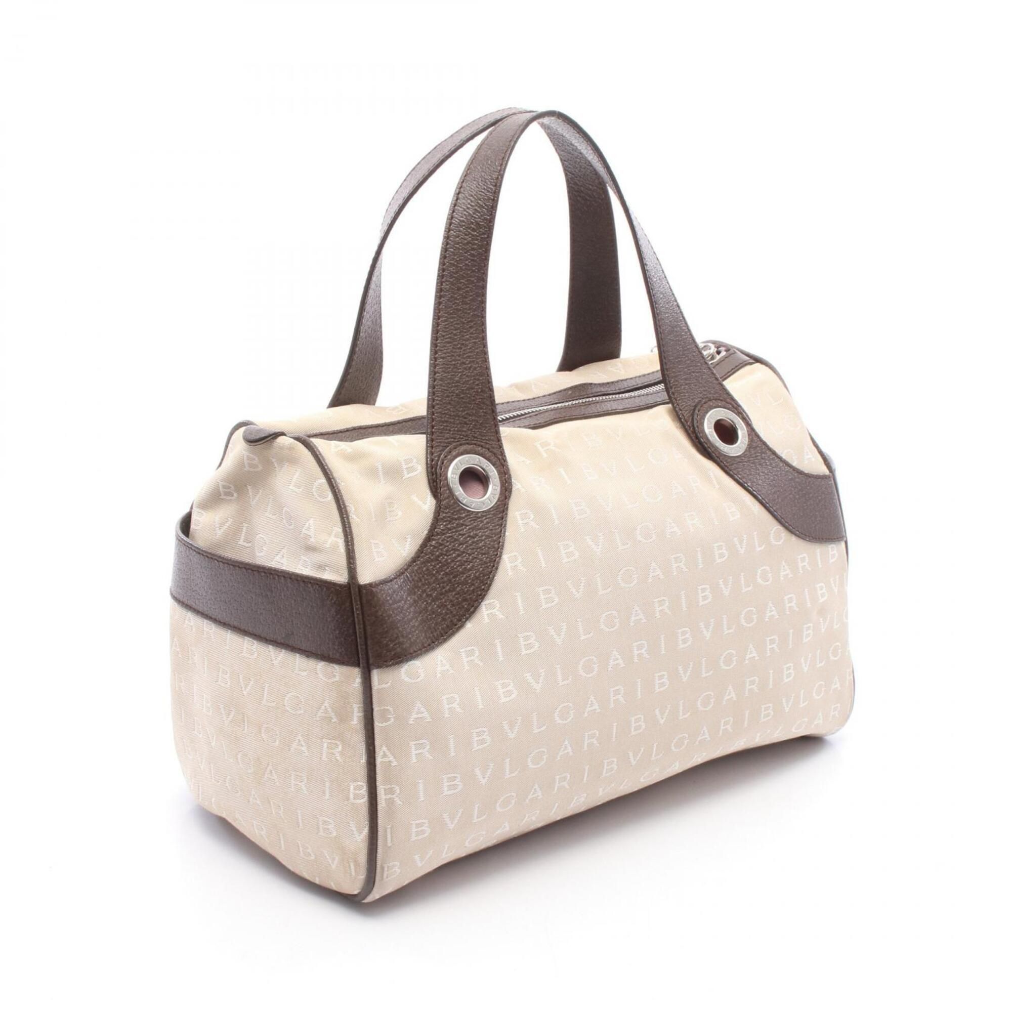 Canvas Leather Handbag (Pre-Owned) - Bvlgari - Modalova