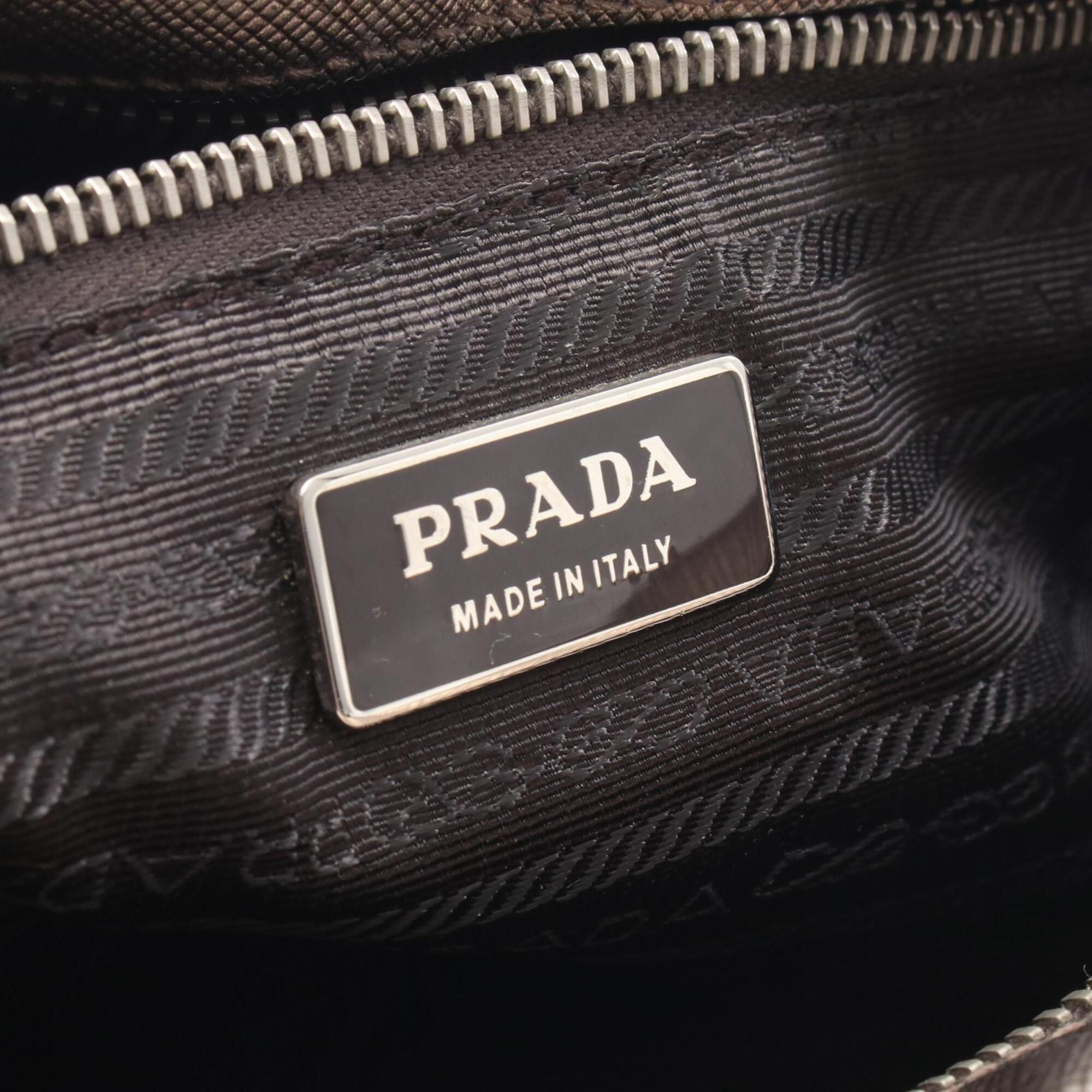 Leather Handbag (Pre-Owned) - Prada - Modalova