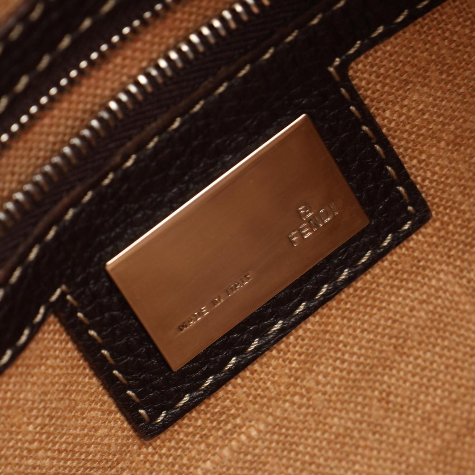 Canvas Leather Handbag Shoulder Bag (Pre-Owned) - Fendi - Modalova