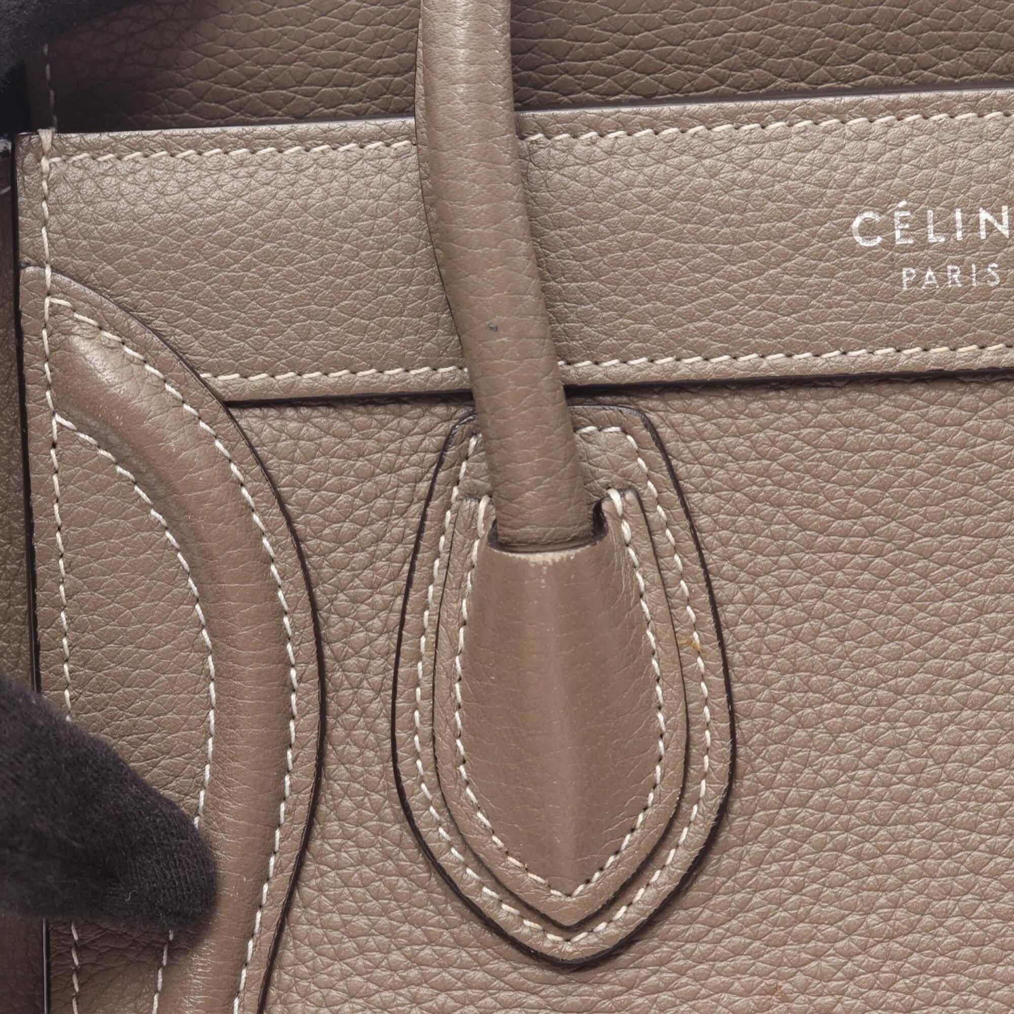 Leather Handbag (Pre-Owned) - Celine - Modalova