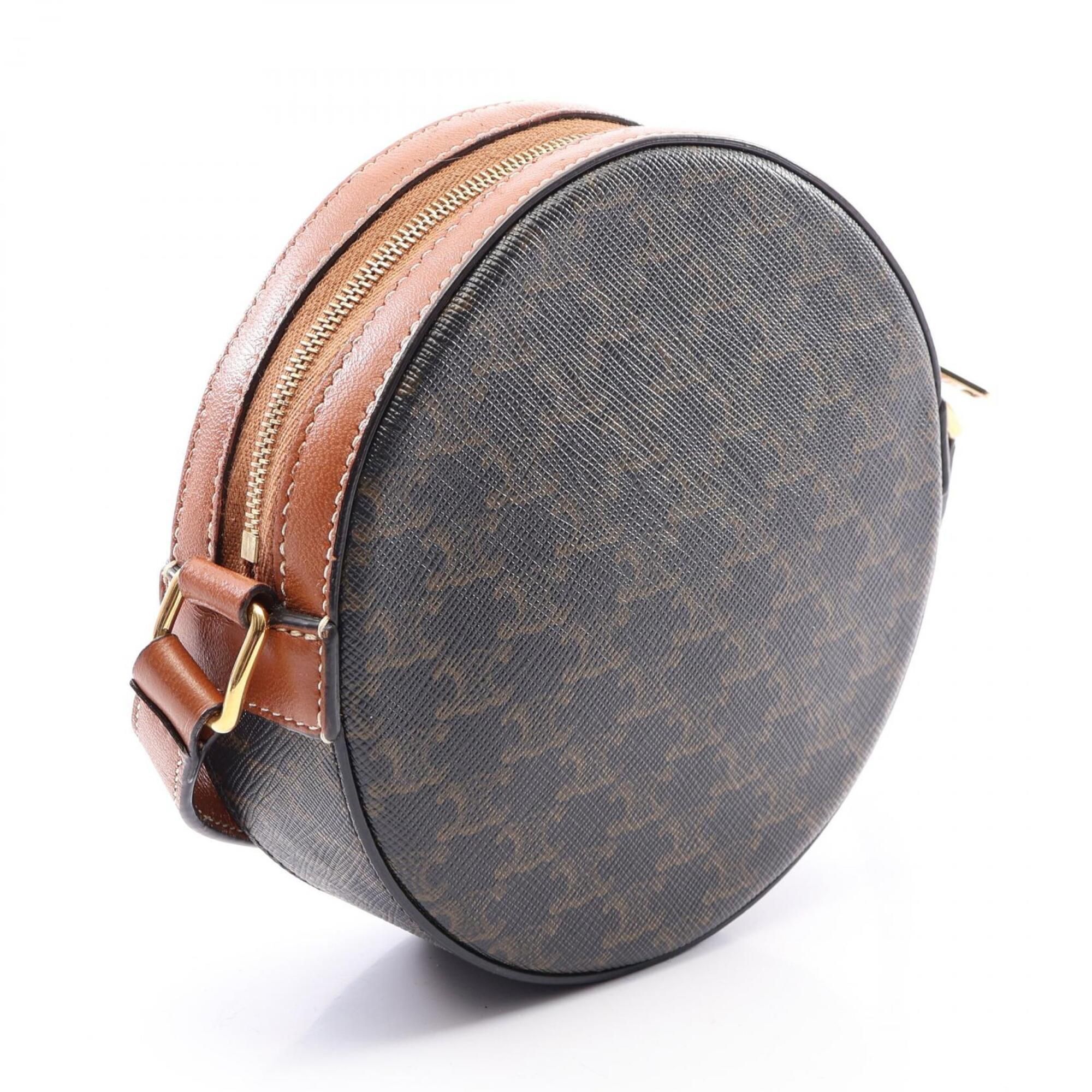 Coated Canvas Pvc Leather Handbag Shoulder Bag (Pre-Owned) - Celine - Modalova