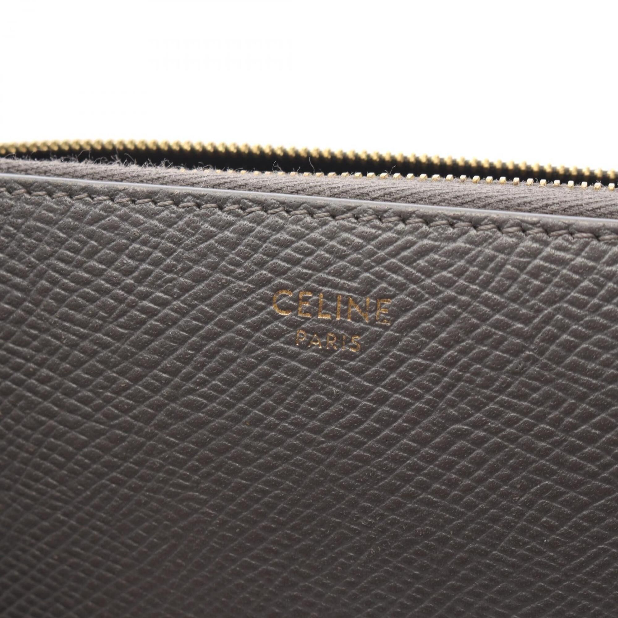 Leather Long Wallet (Bi-Fold) (Pre-Owned) - Celine - Modalova