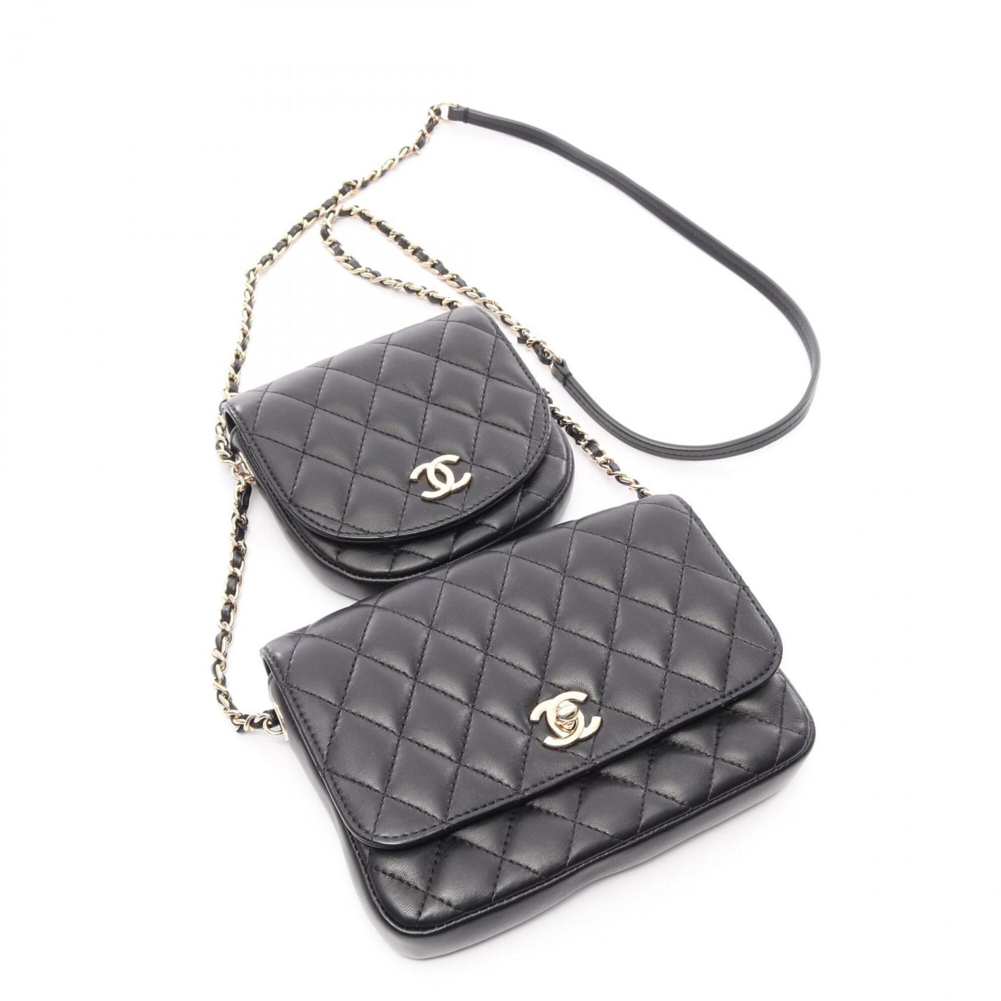 Matelasse Leather Handbag Shoulder Bag (Pre-Owned) - Chanel - Modalova