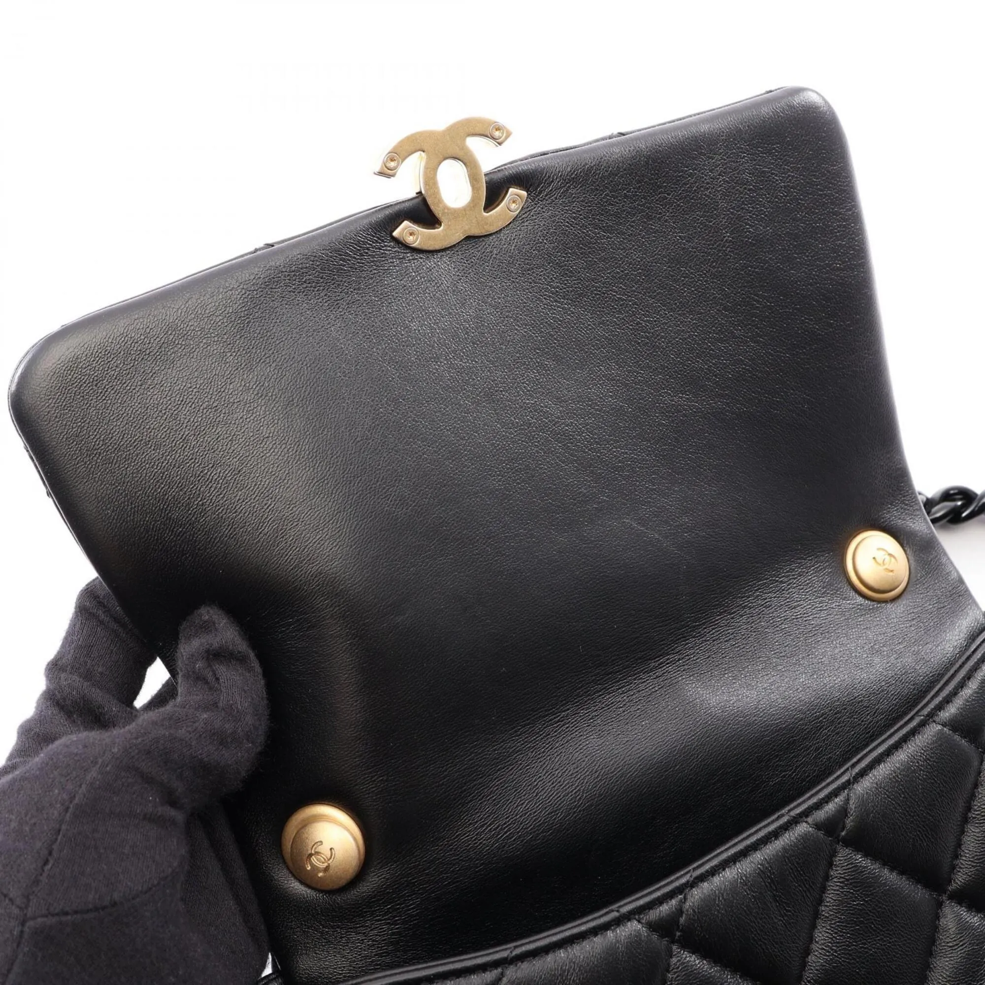 Matelasse Leather Handbag Shoulder Bag (Pre-Owned) - Chanel - Modalova