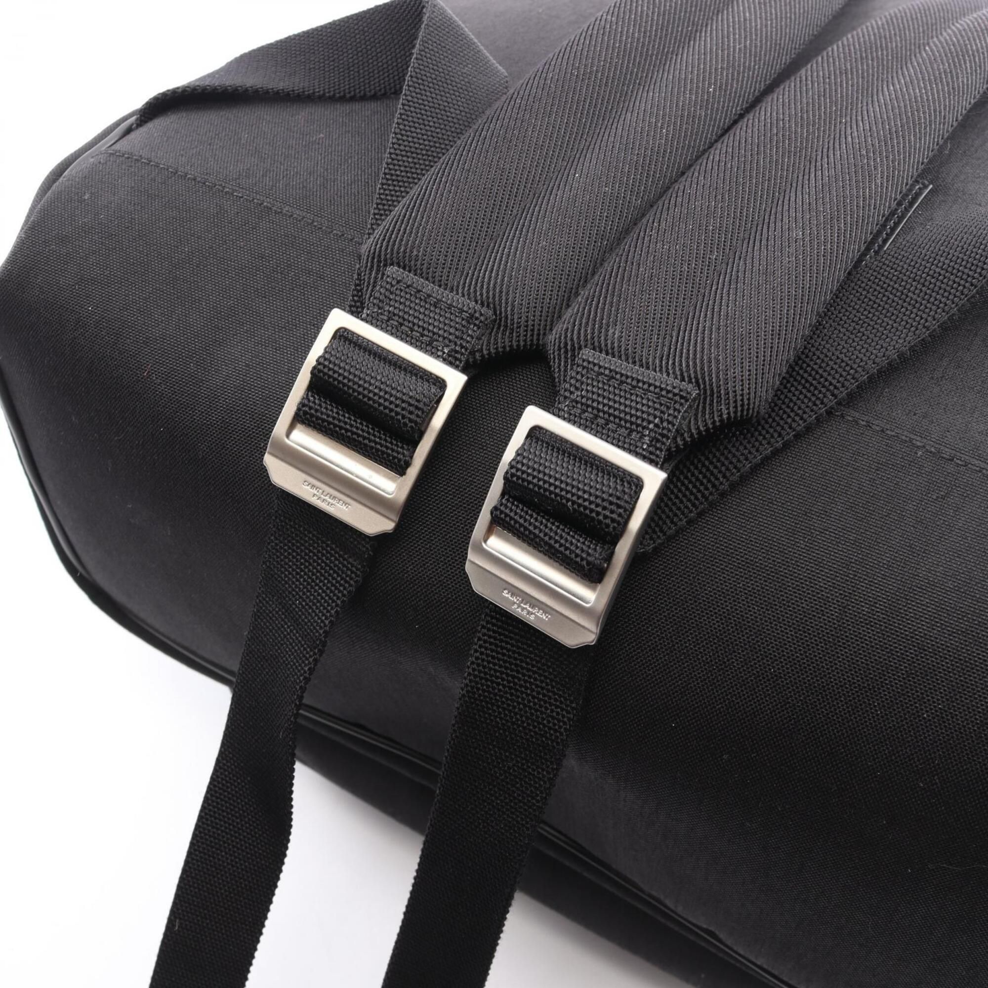 Canvas Leather Backpack Handbag (Pre-Owned) - Saint Laurent - Modalova