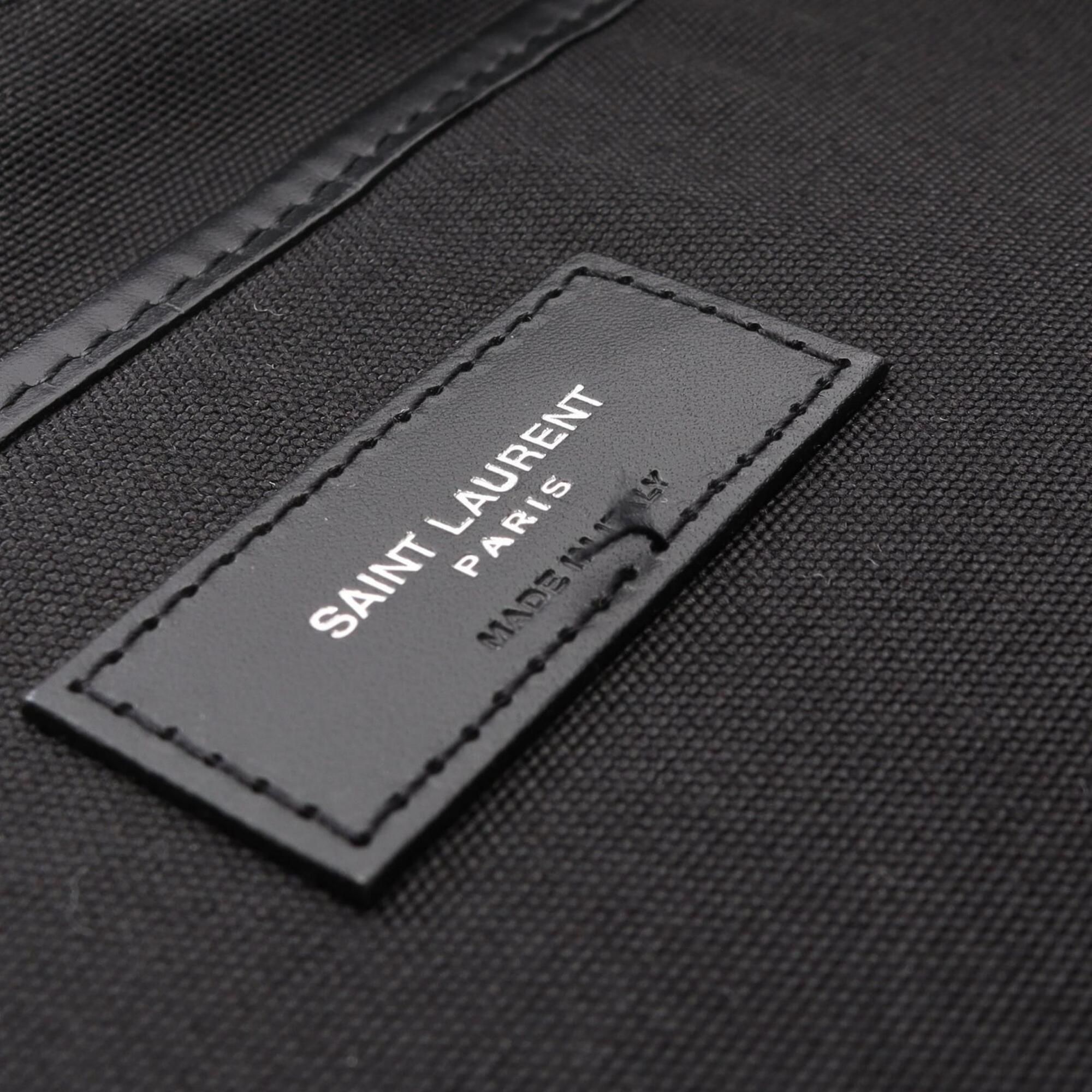 Canvas Leather Backpack Handbag (Pre-Owned) - Saint Laurent - Modalova