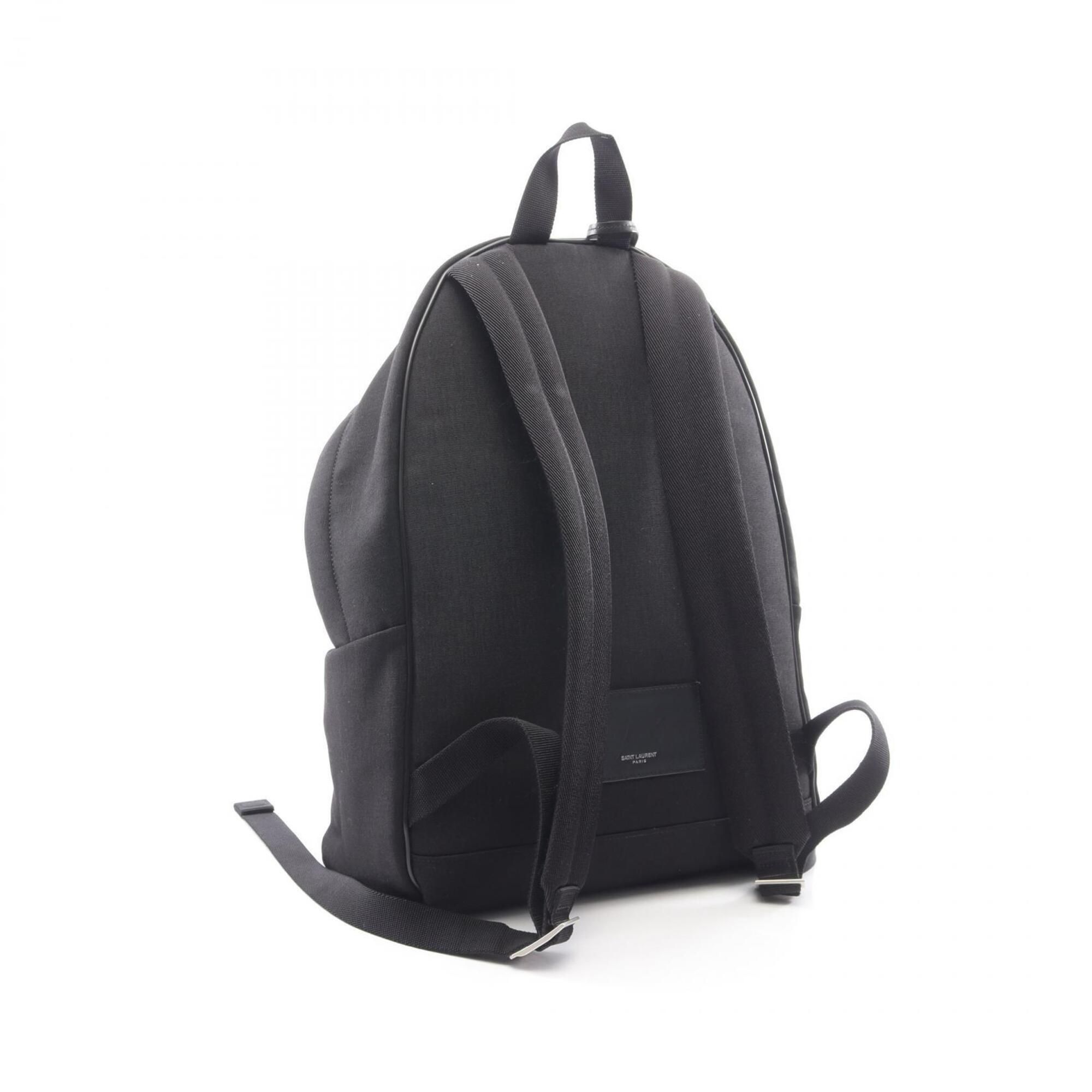Canvas Leather Backpack Handbag (Pre-Owned) - Saint Laurent - Modalova