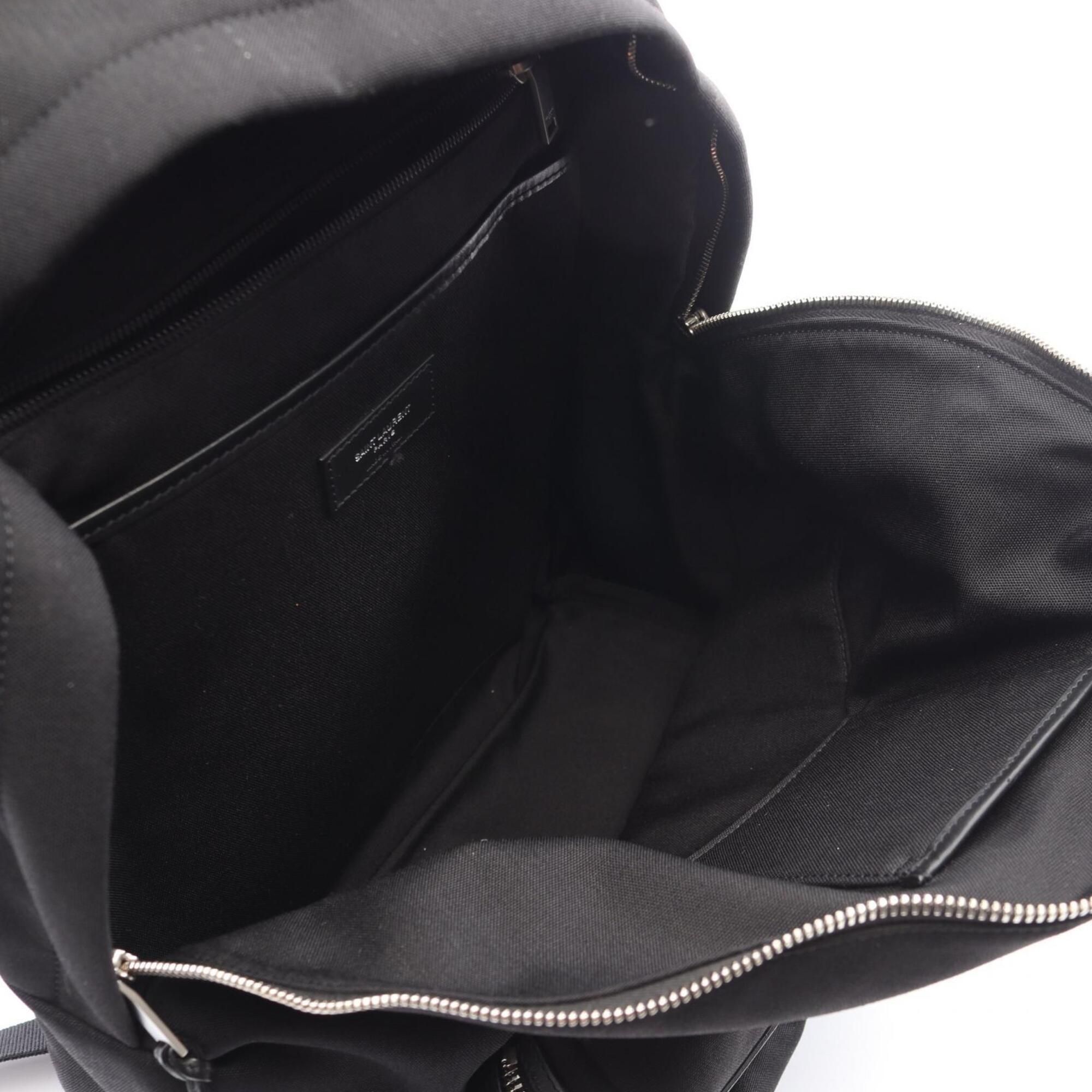 Canvas Leather Backpack Handbag (Pre-Owned) - Saint Laurent - Modalova