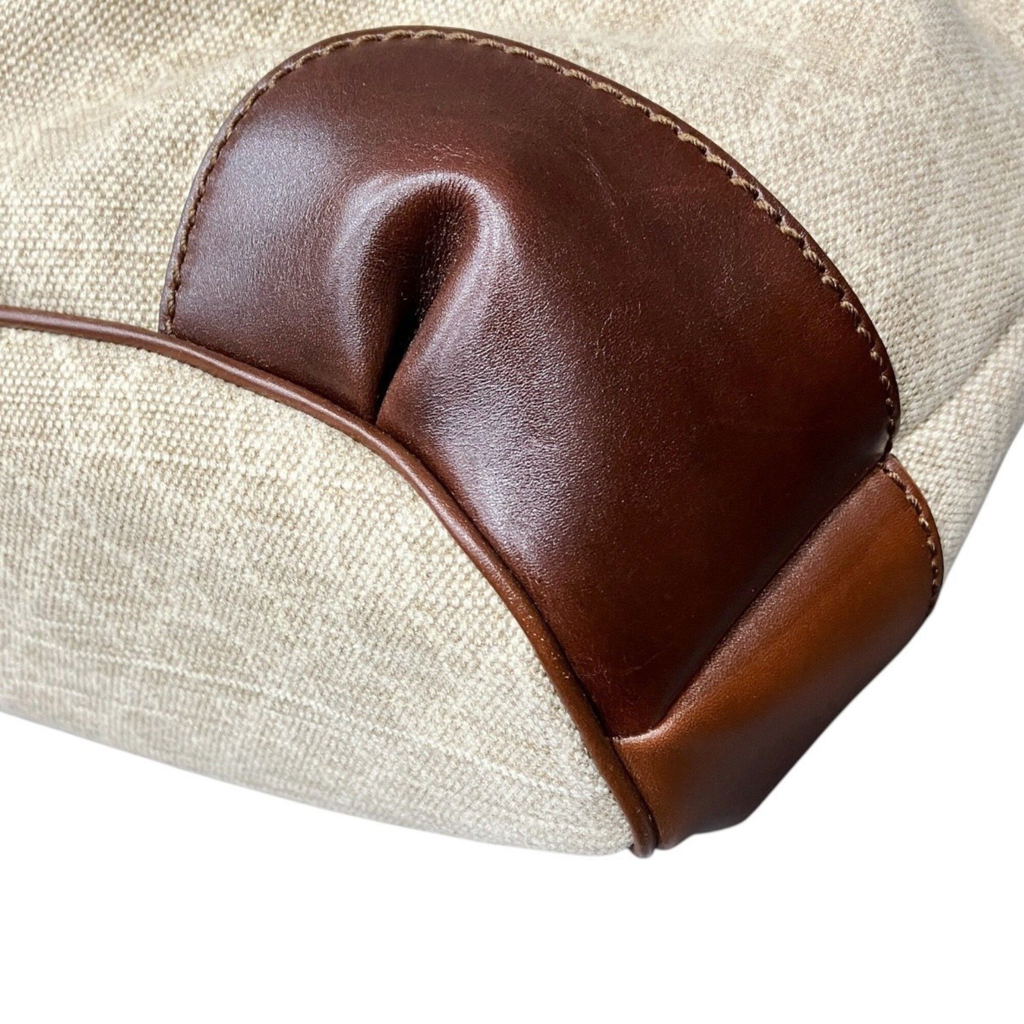 Canvas Leather Handbag (Pre-Owned) - Gucci - Modalova
