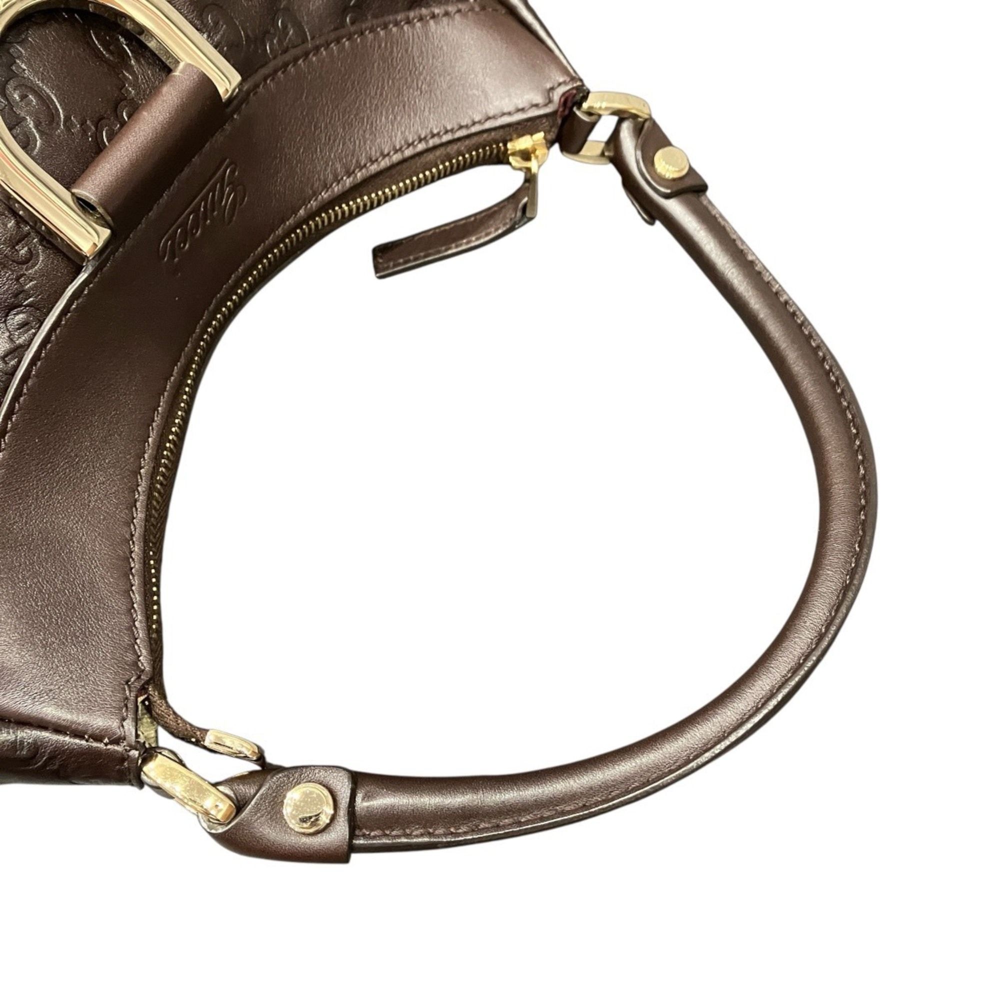 Leather Handbag (Pre-Owned) - Gucci - Modalova