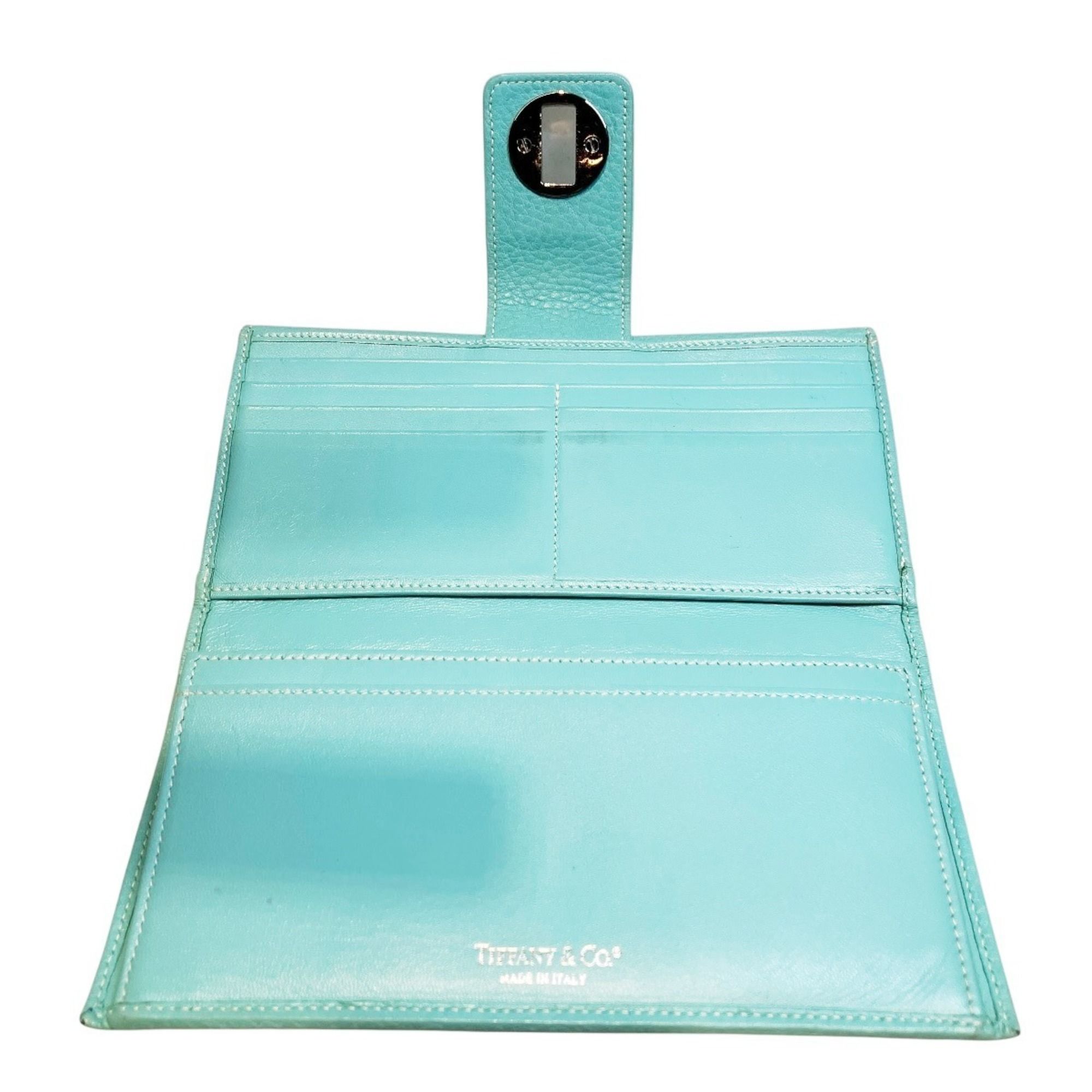 Leather Long Wallet (Bi-Fold) (Pre-Owned) - Tiffany - Modalova