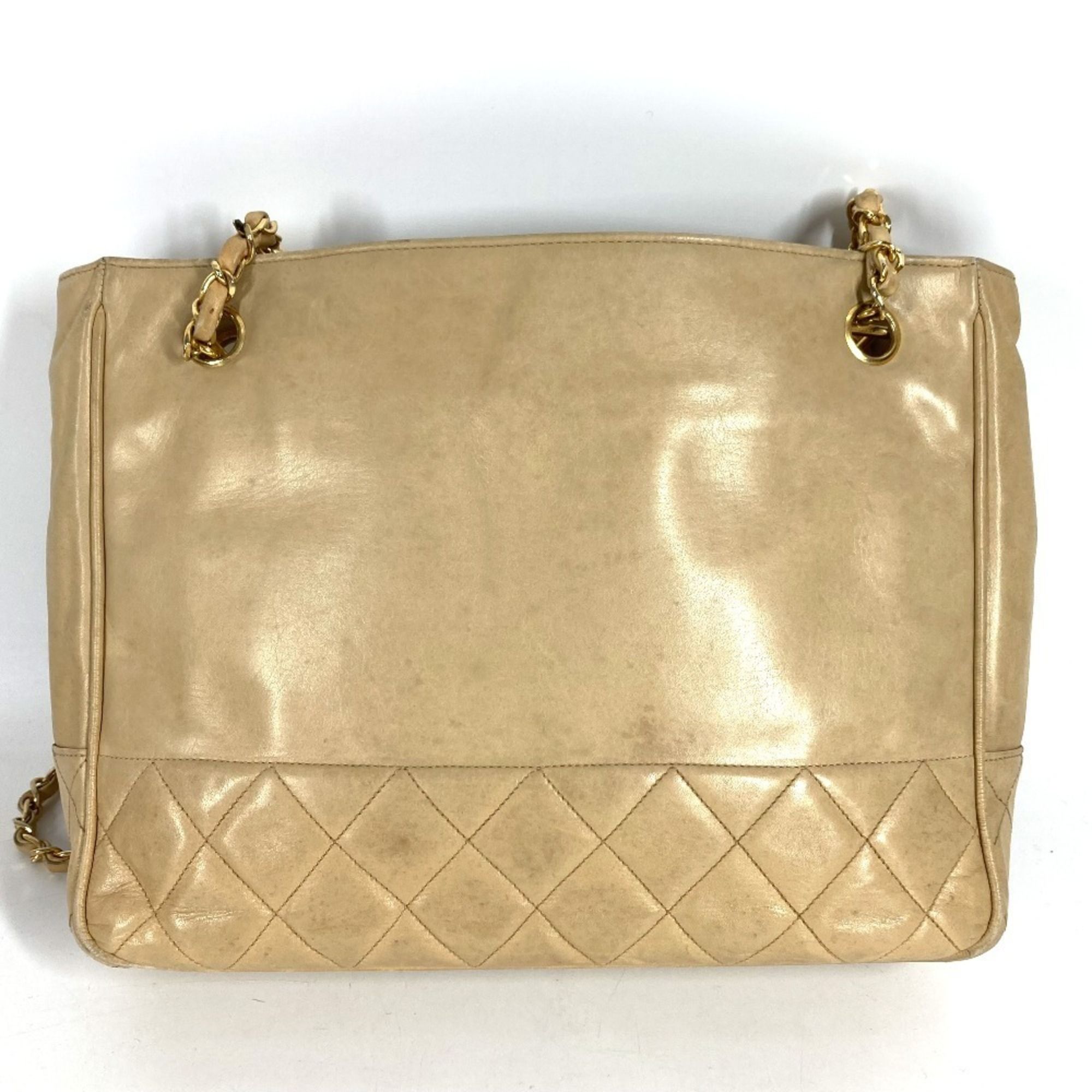 Leather Shoulder Bag Tote Bag (Pre-Owned) - Chanel - Modalova
