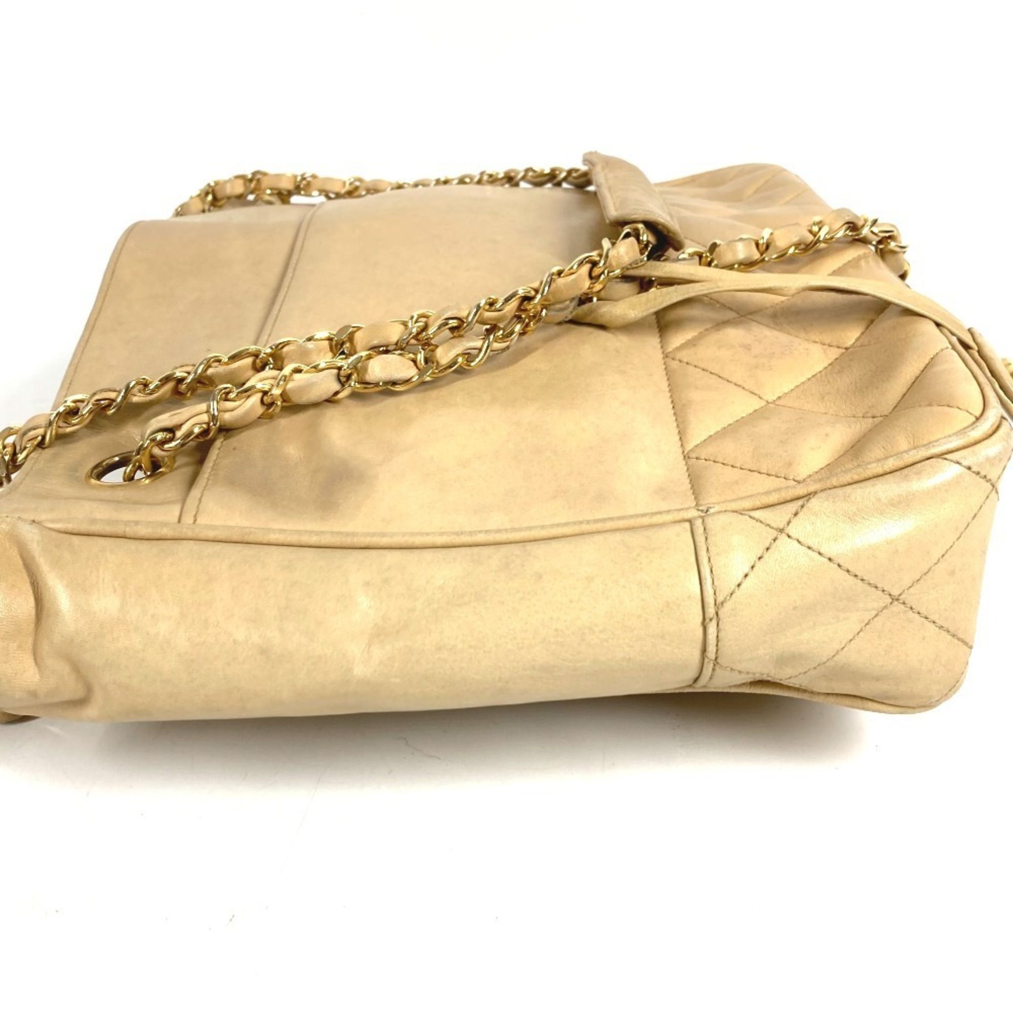Leather Shoulder Bag Tote Bag (Pre-Owned) - Chanel - Modalova