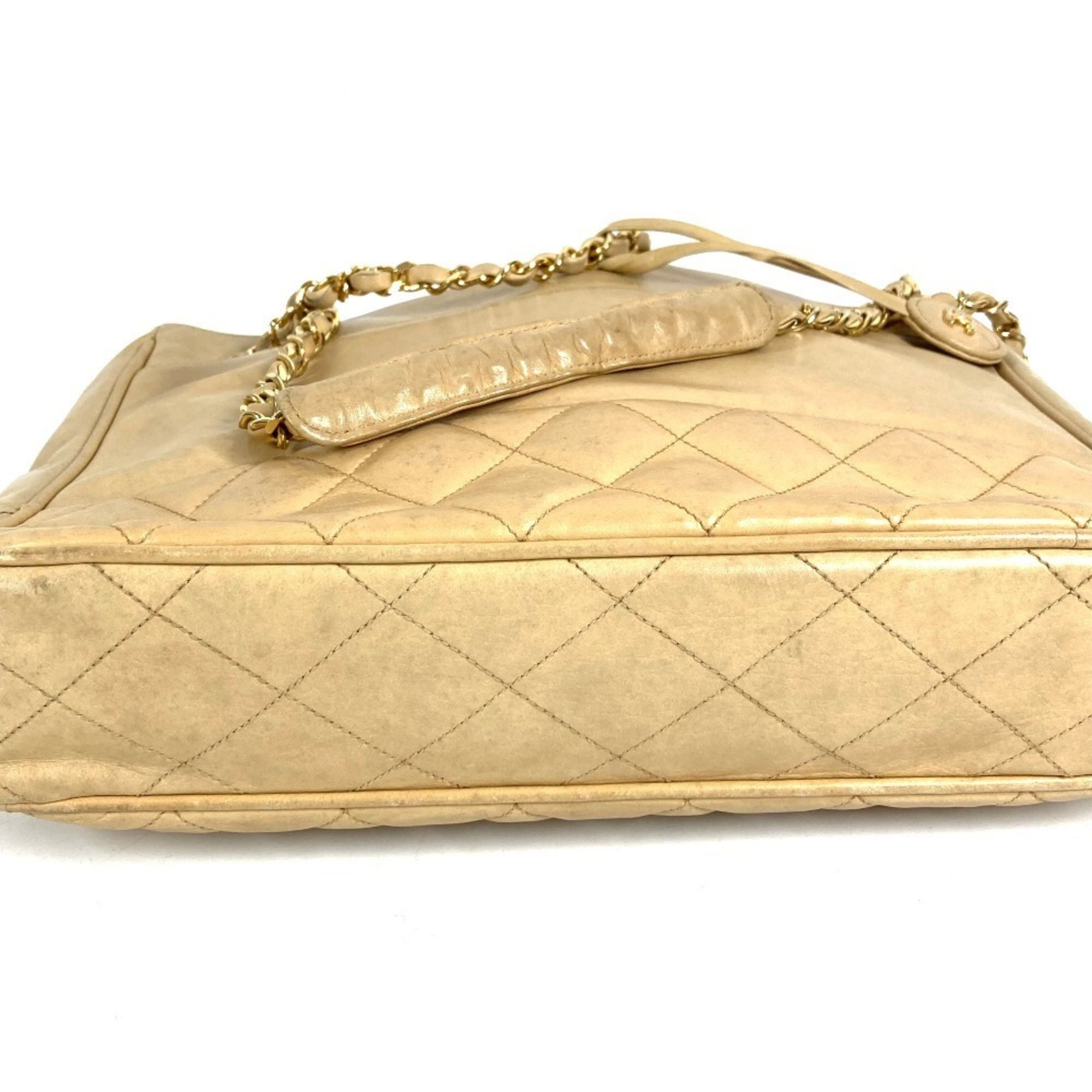 Leather Shoulder Bag Tote Bag (Pre-Owned) - Chanel - Modalova