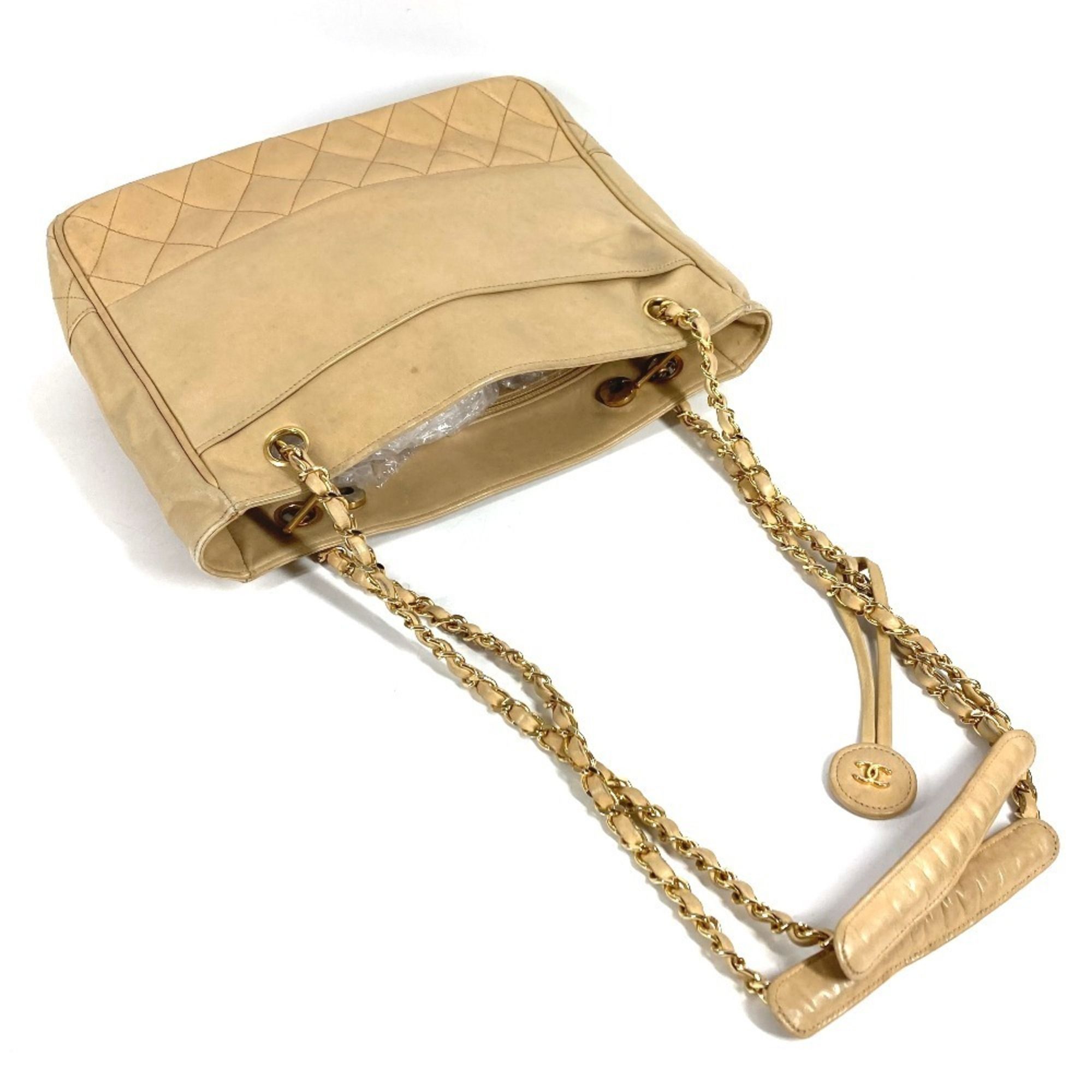 Leather Shoulder Bag Tote Bag (Pre-Owned) - Chanel - Modalova
