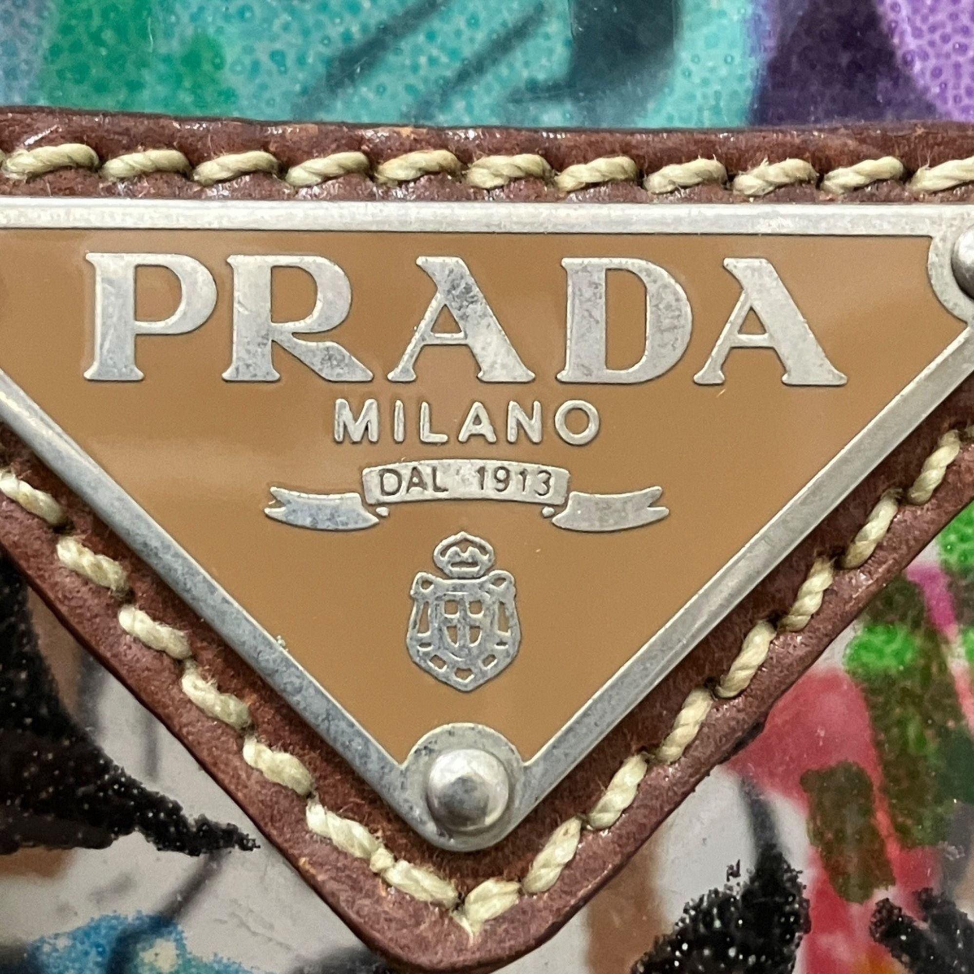 Vinyl Leather Tote Bag (Pre-Owned) - Prada - Modalova