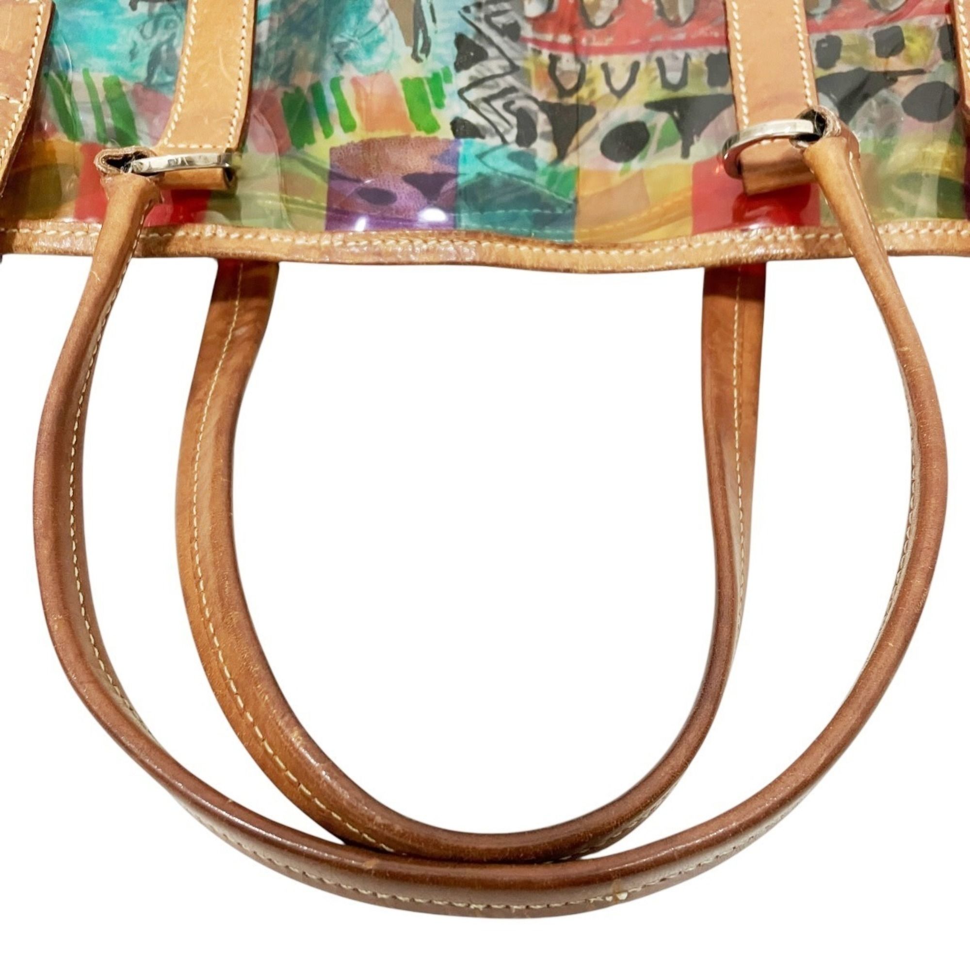 Vinyl Leather Tote Bag (Pre-Owned) - Prada - Modalova