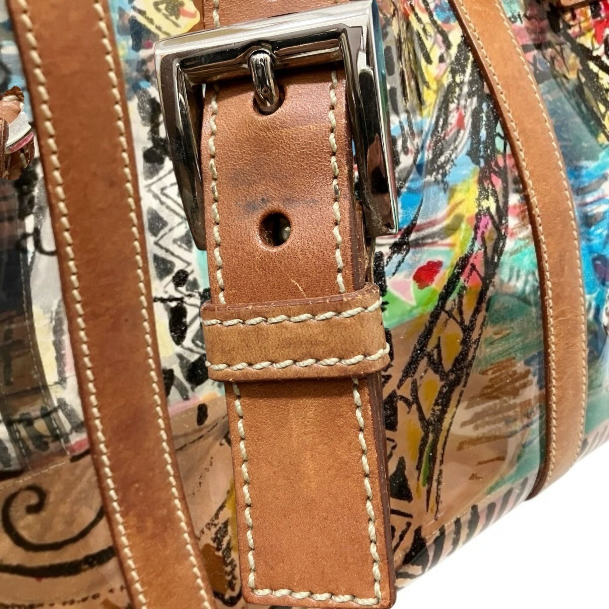 Vinyl Leather Tote Bag (Pre-Owned) - Prada - Modalova