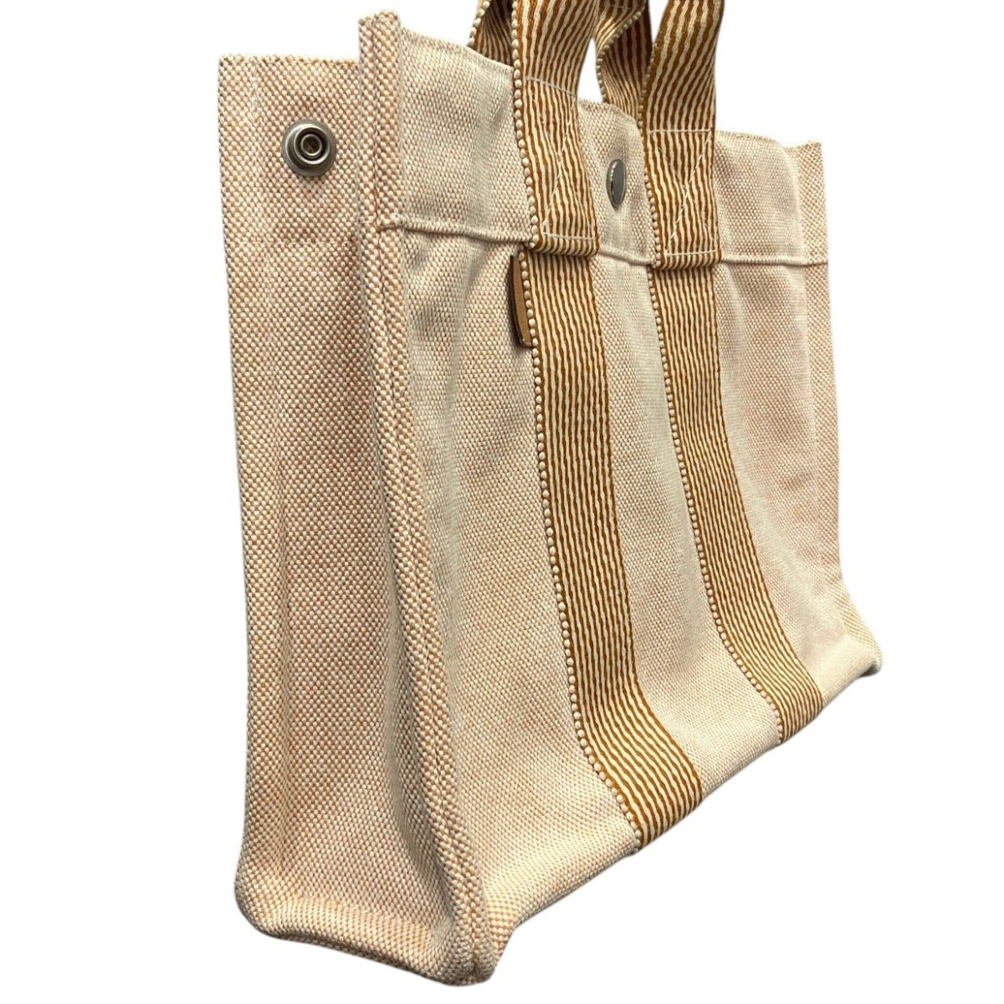 Cotton Canvas Handbag (Pre-Owned) - Hermes - Modalova