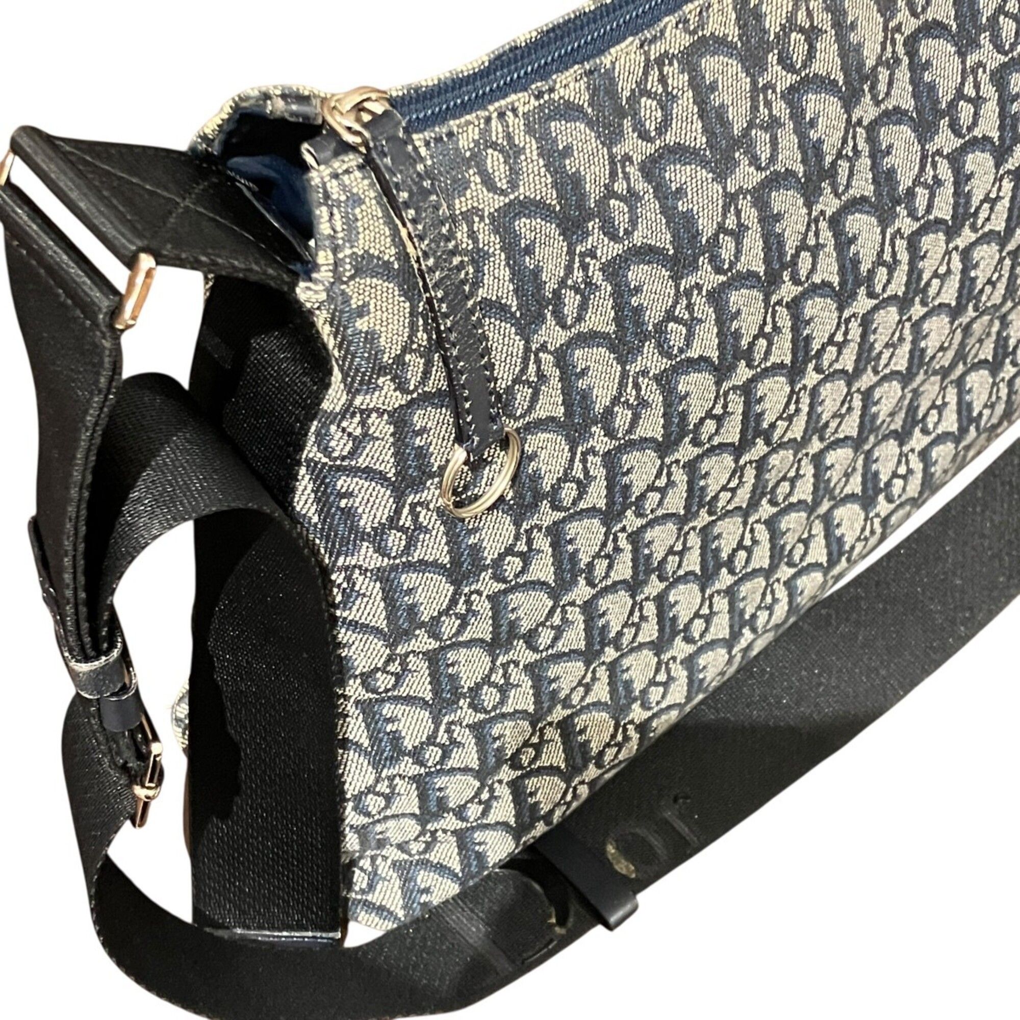 Canvas Leather Shoulder Bag (Pre-Owned) - Christian Dior - Modalova