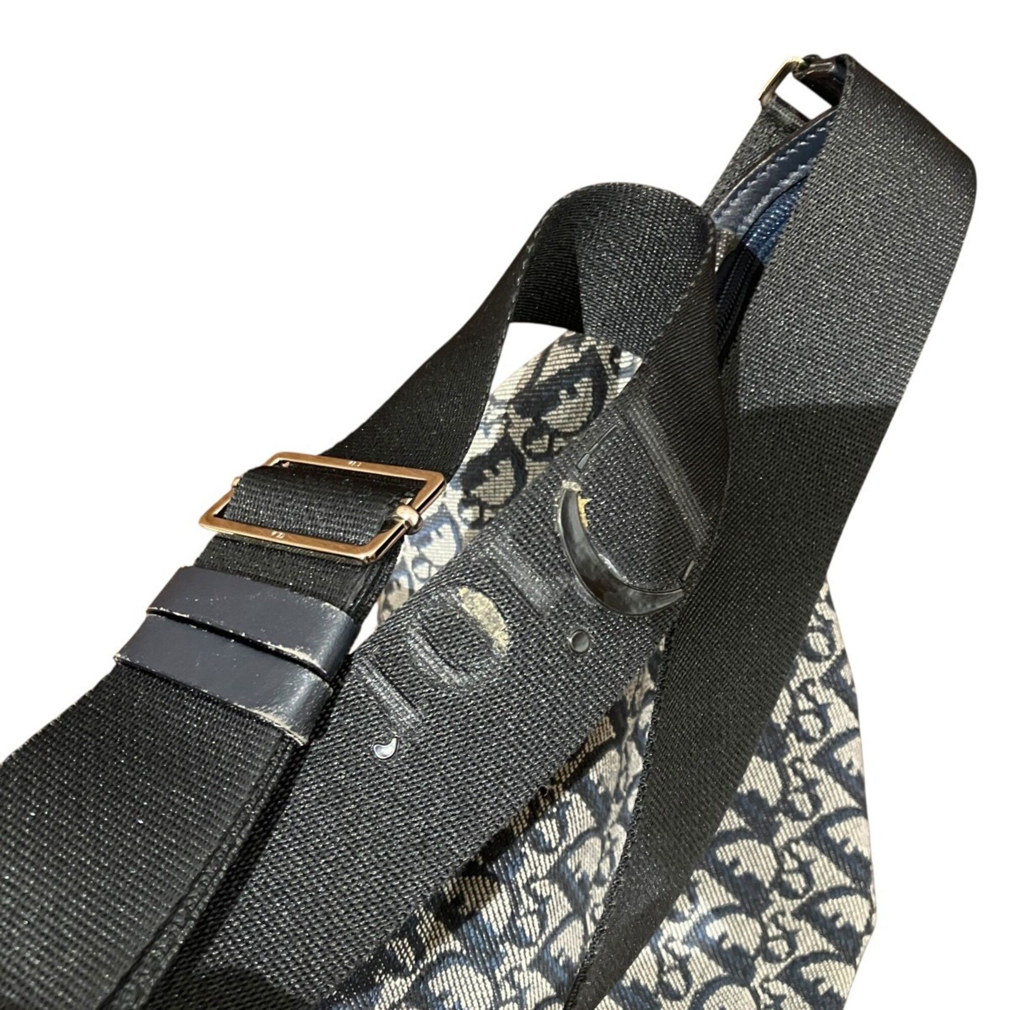 Canvas Leather Shoulder Bag (Pre-Owned) - Christian Dior - Modalova