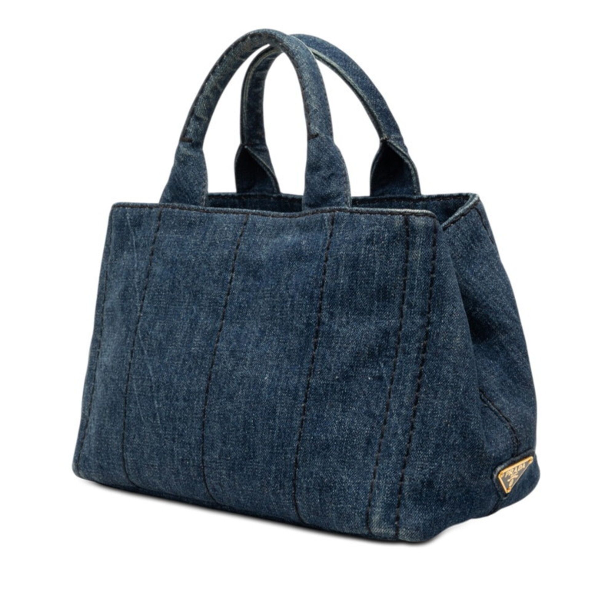 Denim Handbag Shoulder Bag (Pre-Owned) - Prada - Modalova