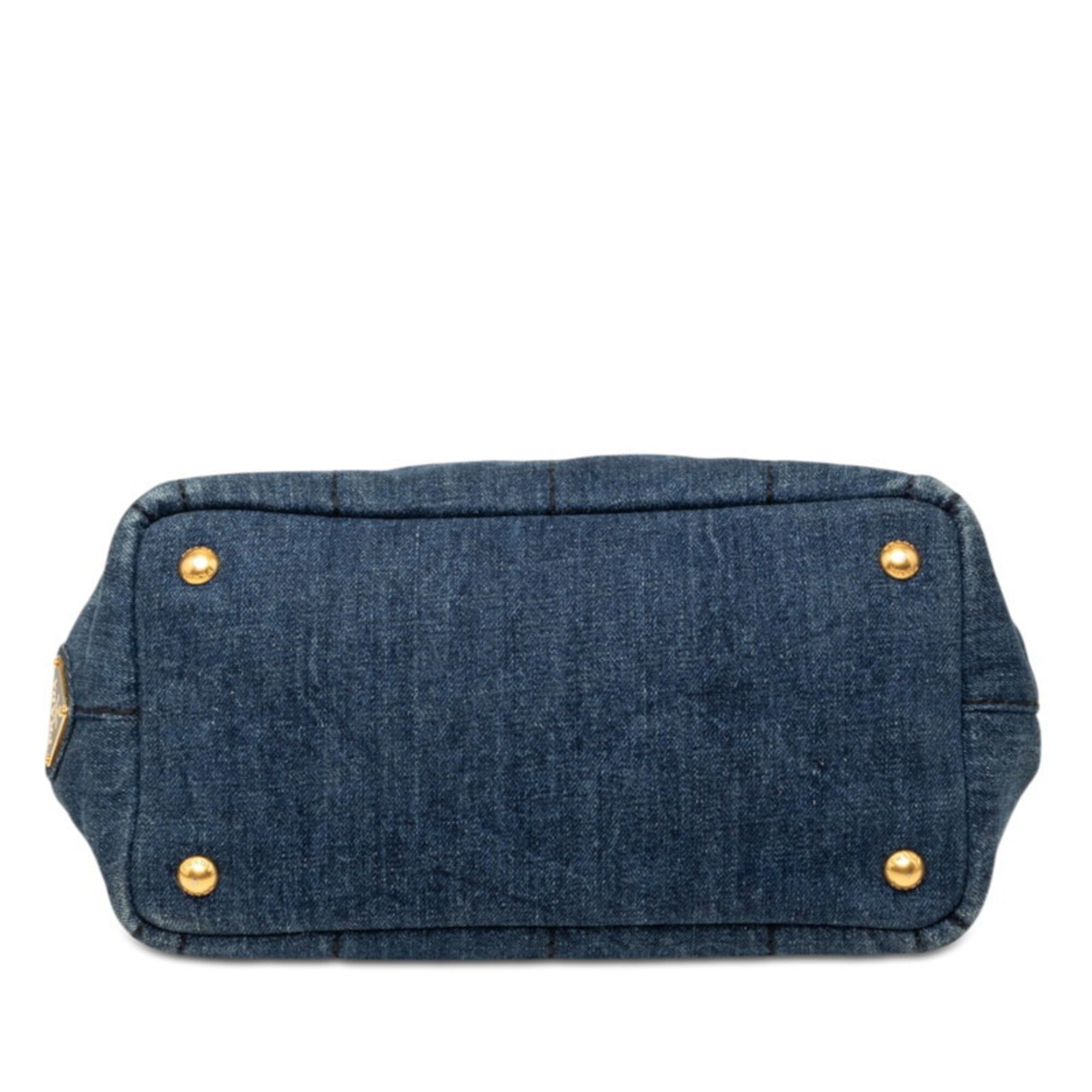 Denim Handbag Shoulder Bag (Pre-Owned) - Prada - Modalova