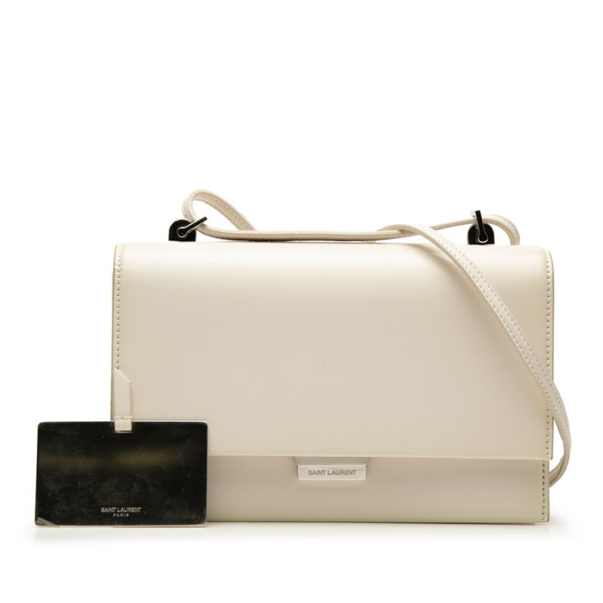 Leather Shoulder Bag (Pre-Owned) - Saint Laurent - Modalova