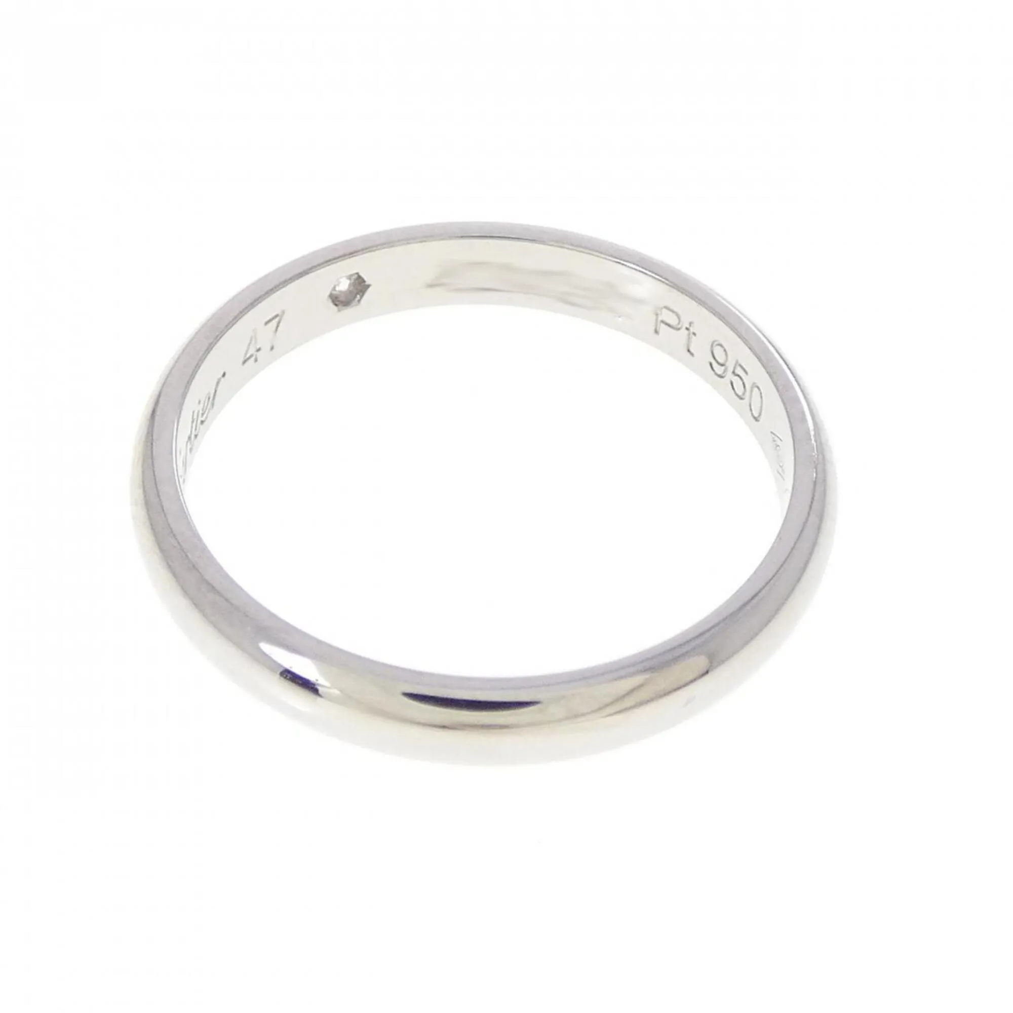 Platinum 950 Band Ring (Pre-Owned) - Cartier - Modalova