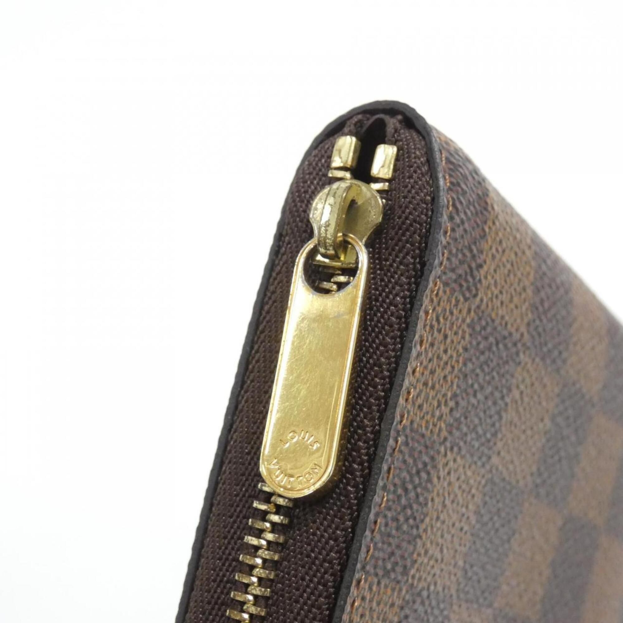 Damier Coated Canvas Coin Purse/Coin Case (Pre-Owned) - Louis Vuitton - Modalova