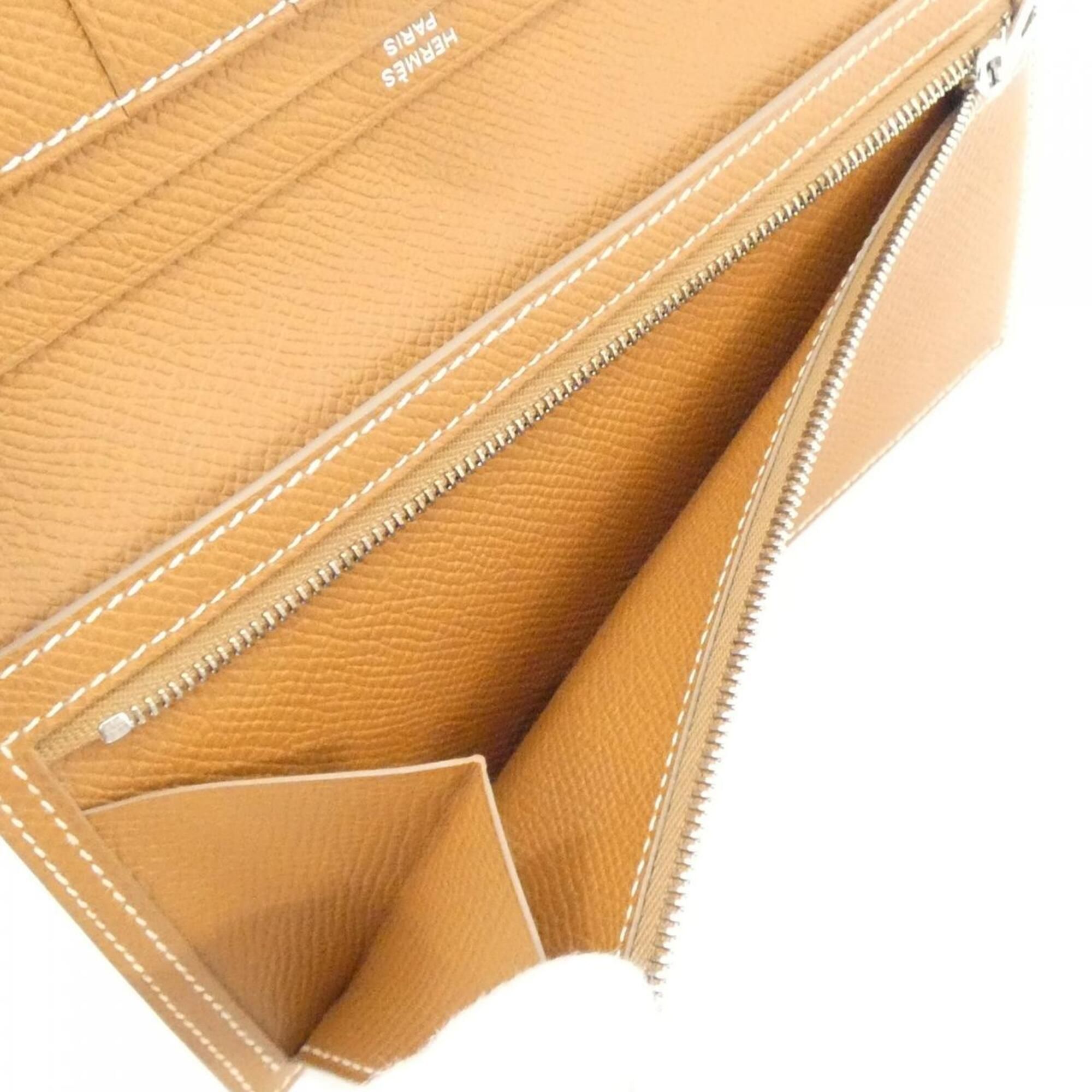 Bearn Epsom Leather Long Wallet (Bi-Fold) (Pre-Owned) - Hermes - Modalova