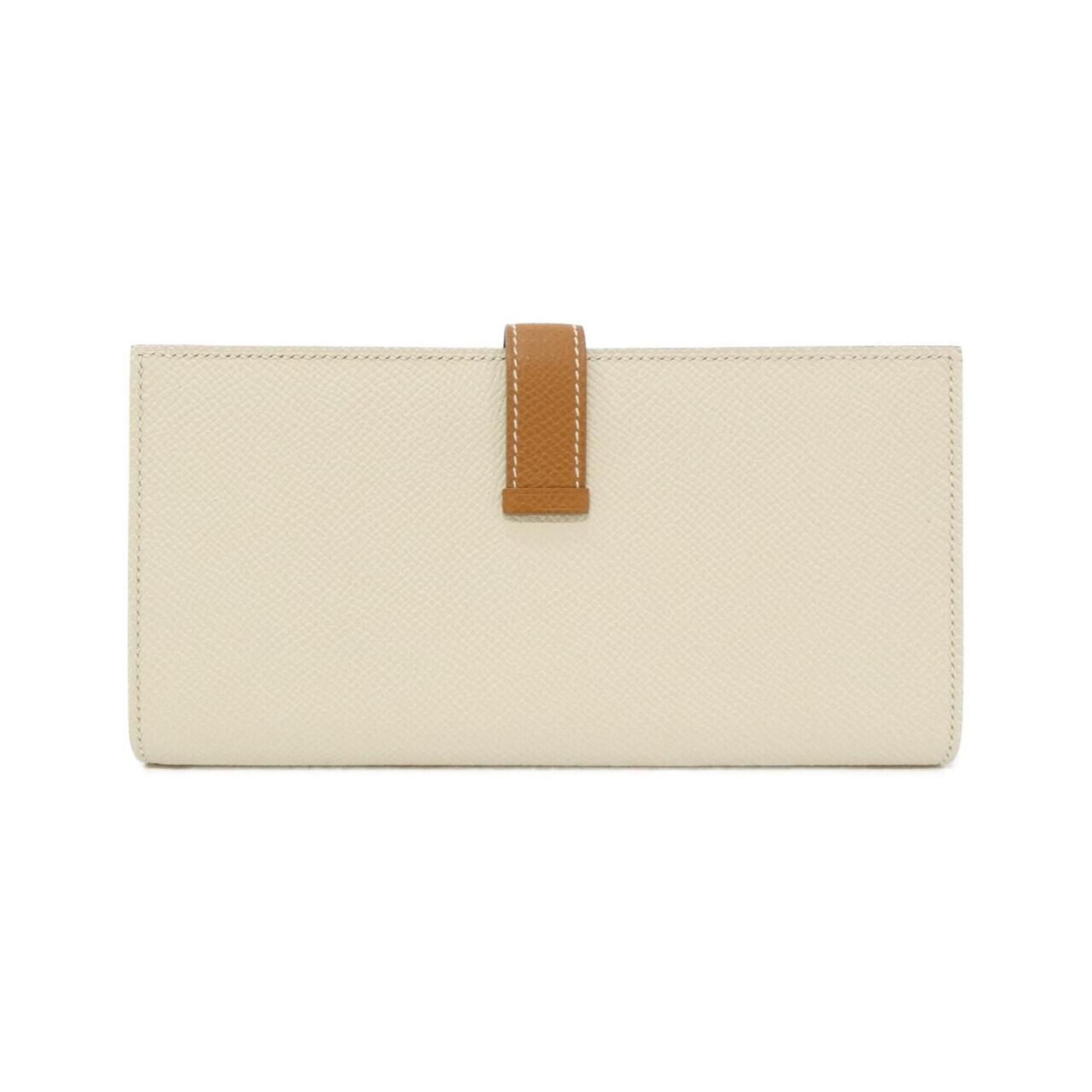 Bearn Epsom Leather Long Wallet (Bi-Fold) (Pre-Owned) - Hermes - Modalova