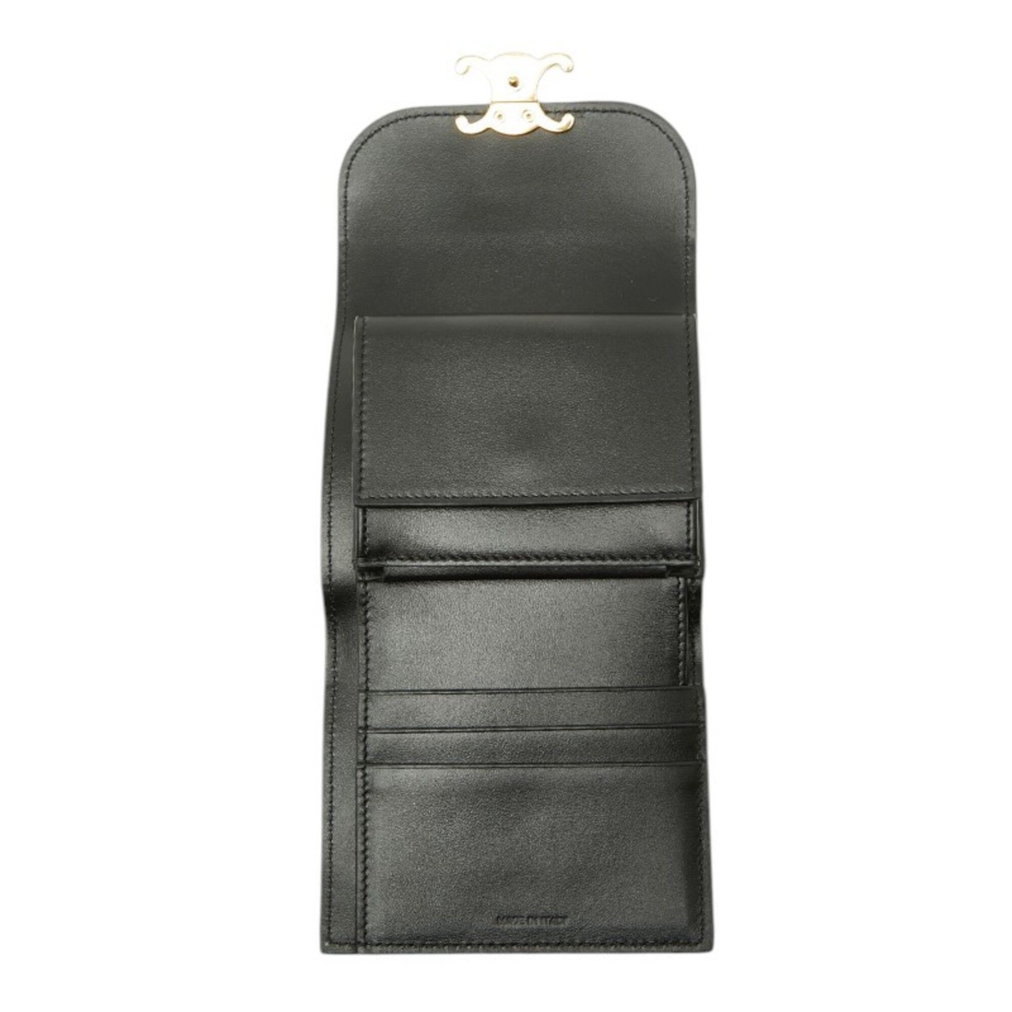 Leather Wallet (Tri-Fold) (Pre-Owned) - Celine - Modalova