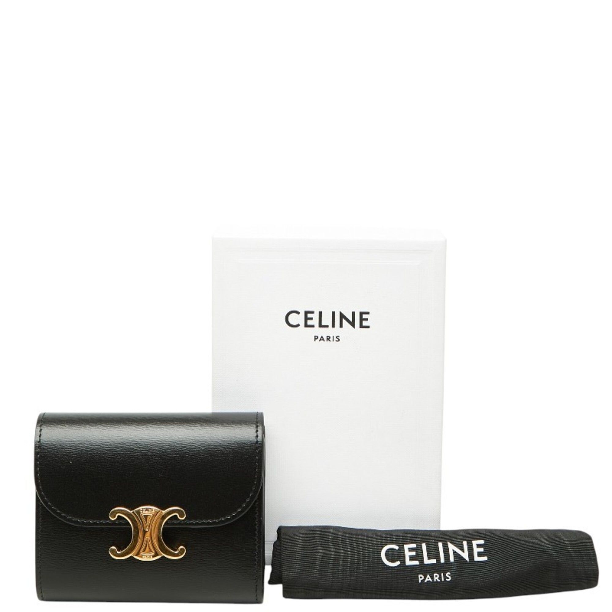 Leather Wallet (Tri-Fold) (Pre-Owned) - Celine - Modalova
