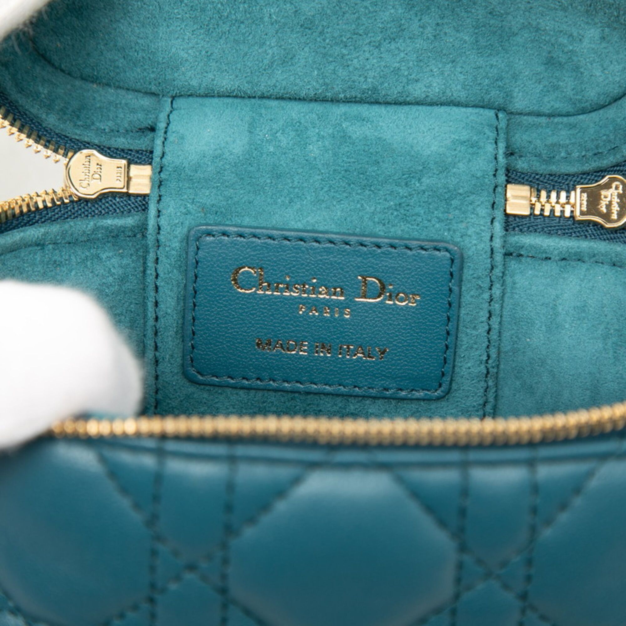 Leather Vanity Bag (Pre-Owned) - Christian Dior - Modalova