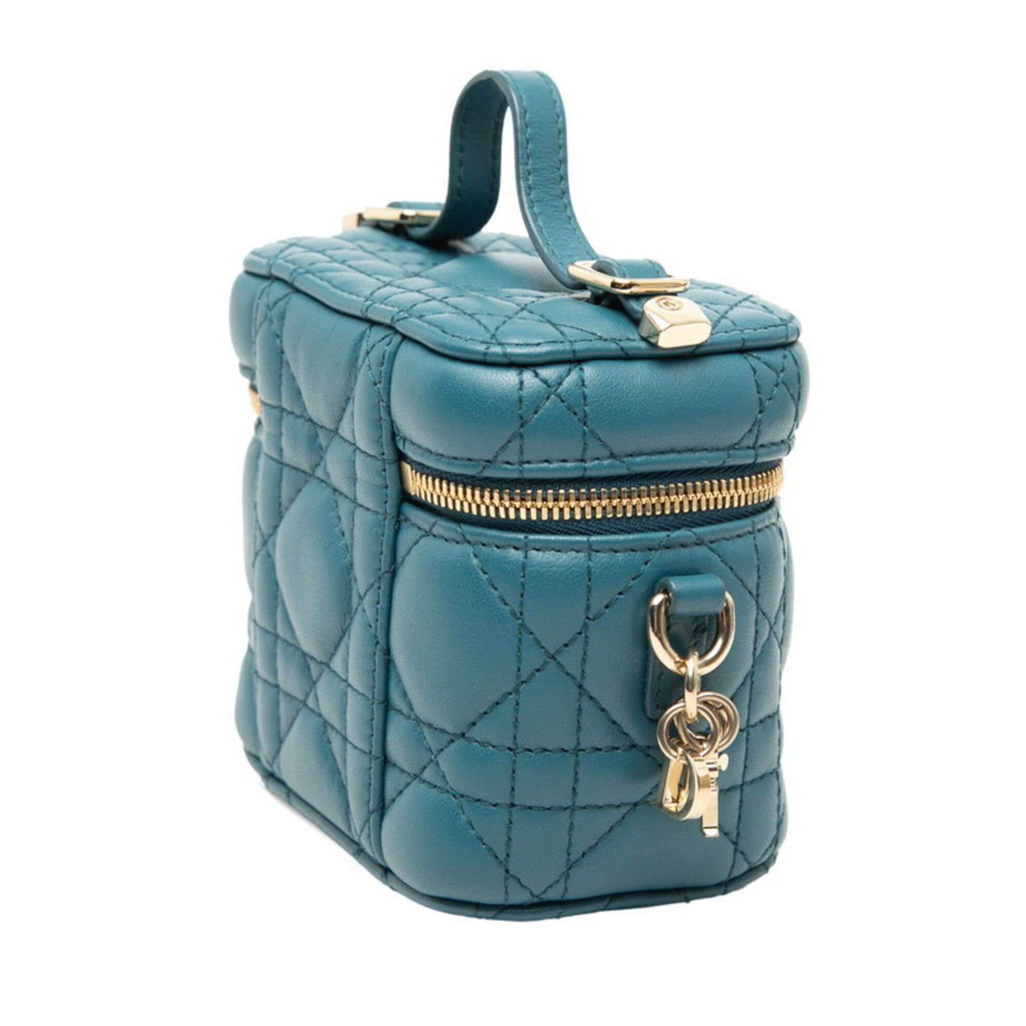 Leather Vanity Bag (Pre-Owned) - Christian Dior - Modalova