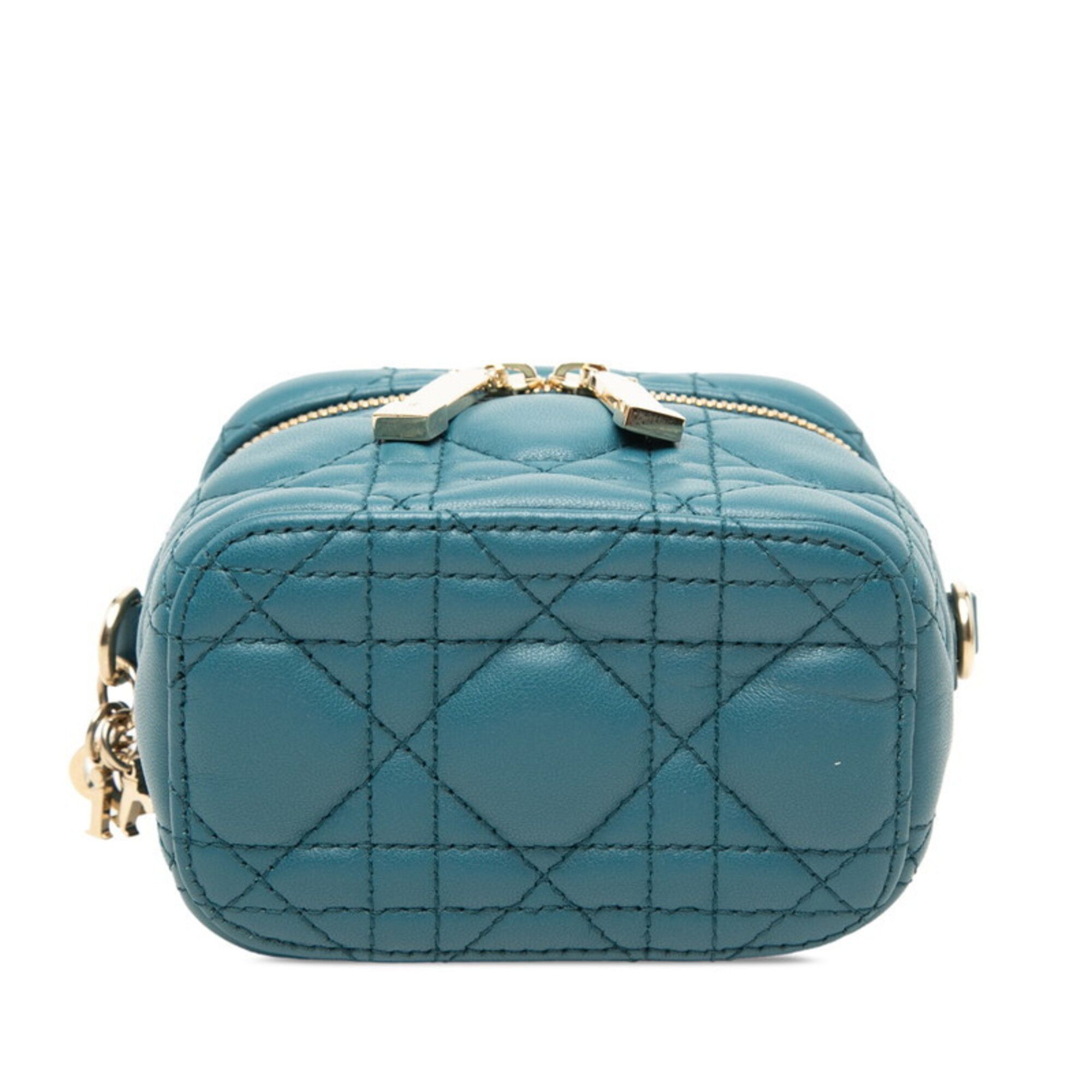 Leather Vanity Bag (Pre-Owned) - Christian Dior - Modalova