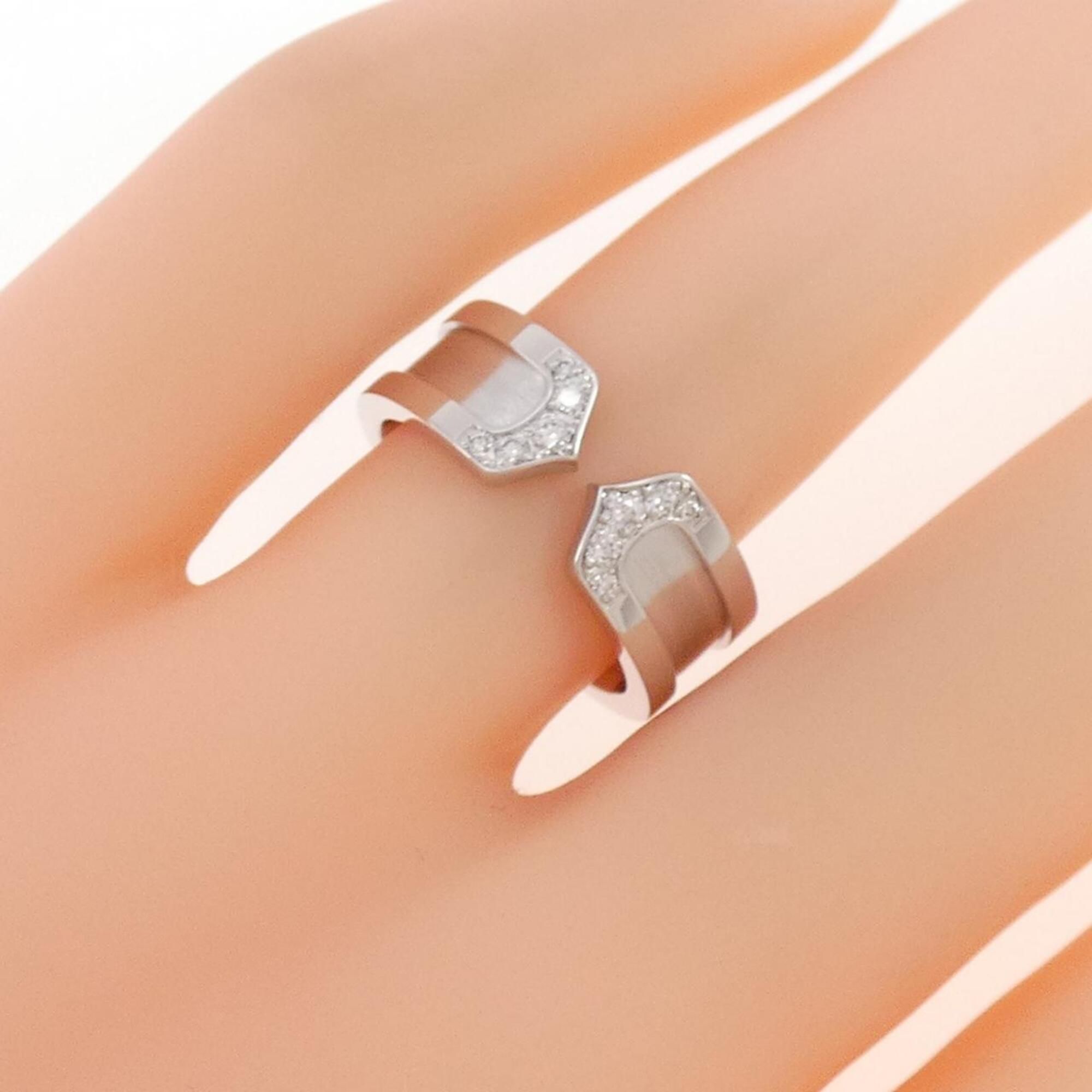 C2 White Gold (18K) Band Ring (Pre-Owned) - Cartier - Modalova